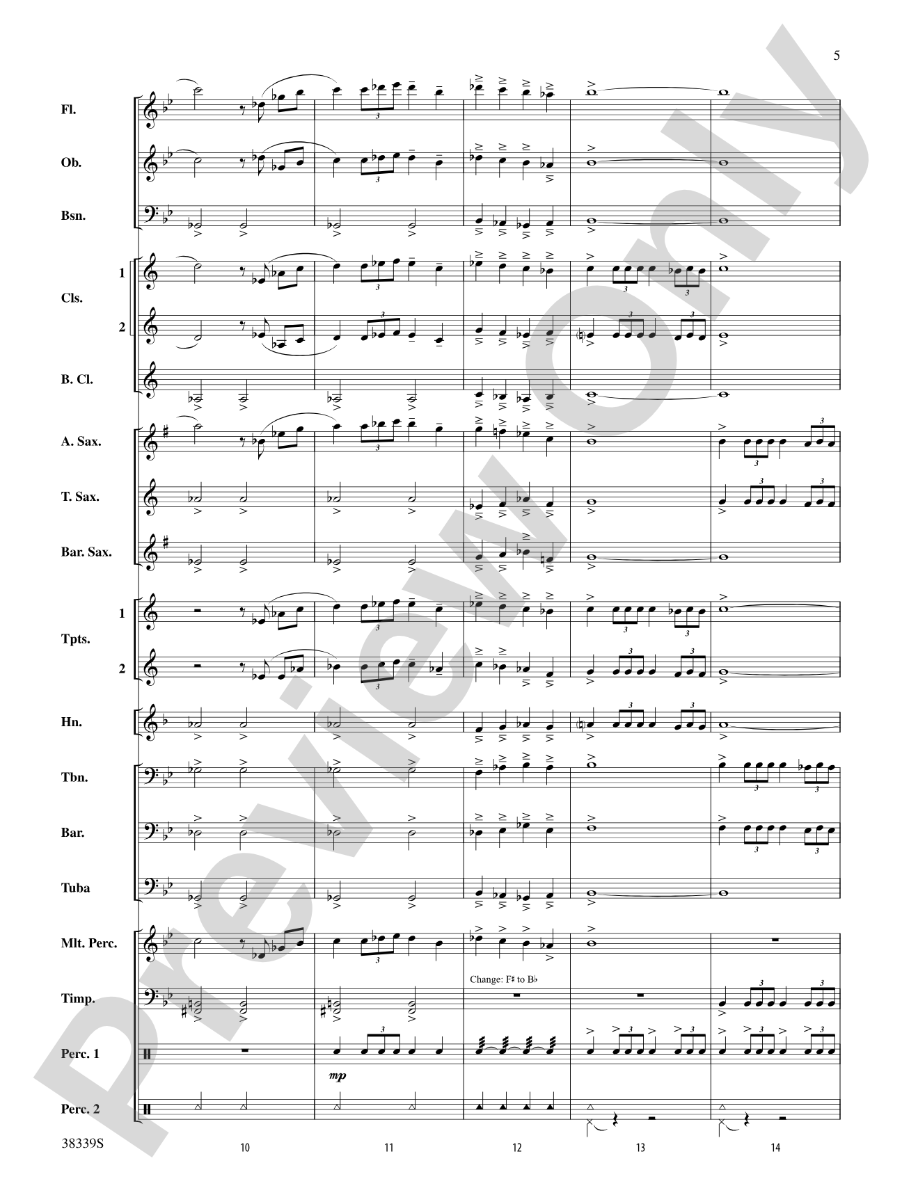 Magna Carta: Concert Band Conductor Score & Parts