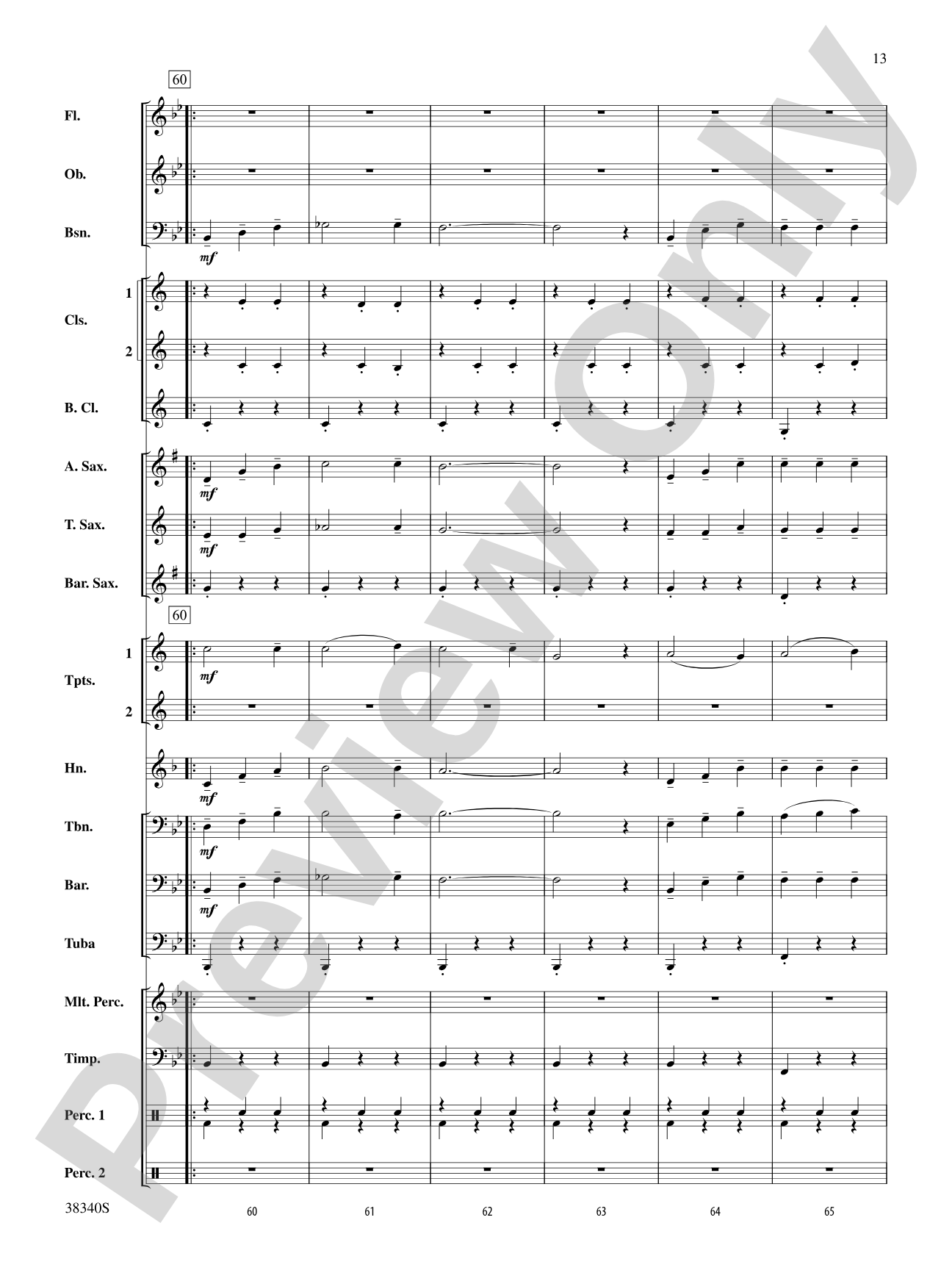 Good King Nutcracker: Concert Band Conductor Score & Parts
