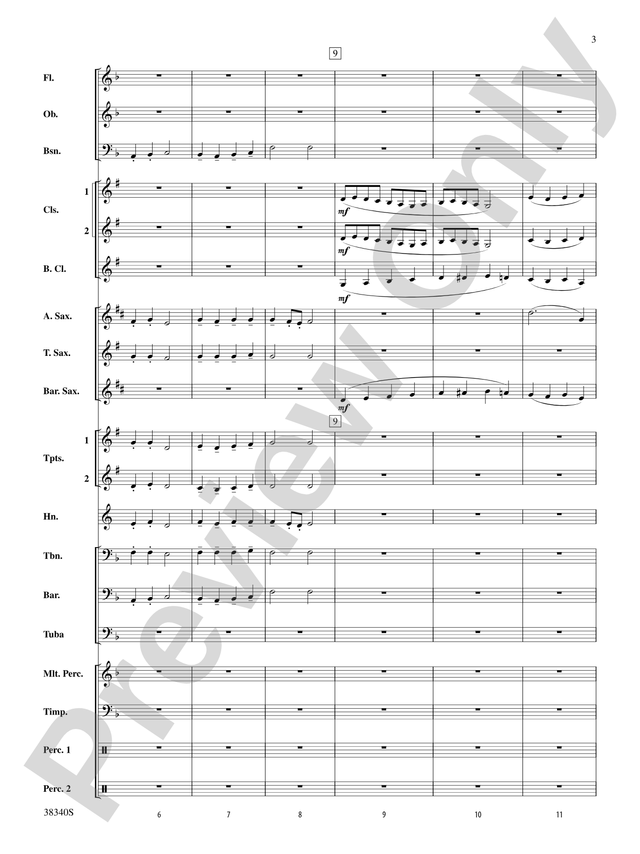 Good King Nutcracker: Concert Band Conductor Score & Parts