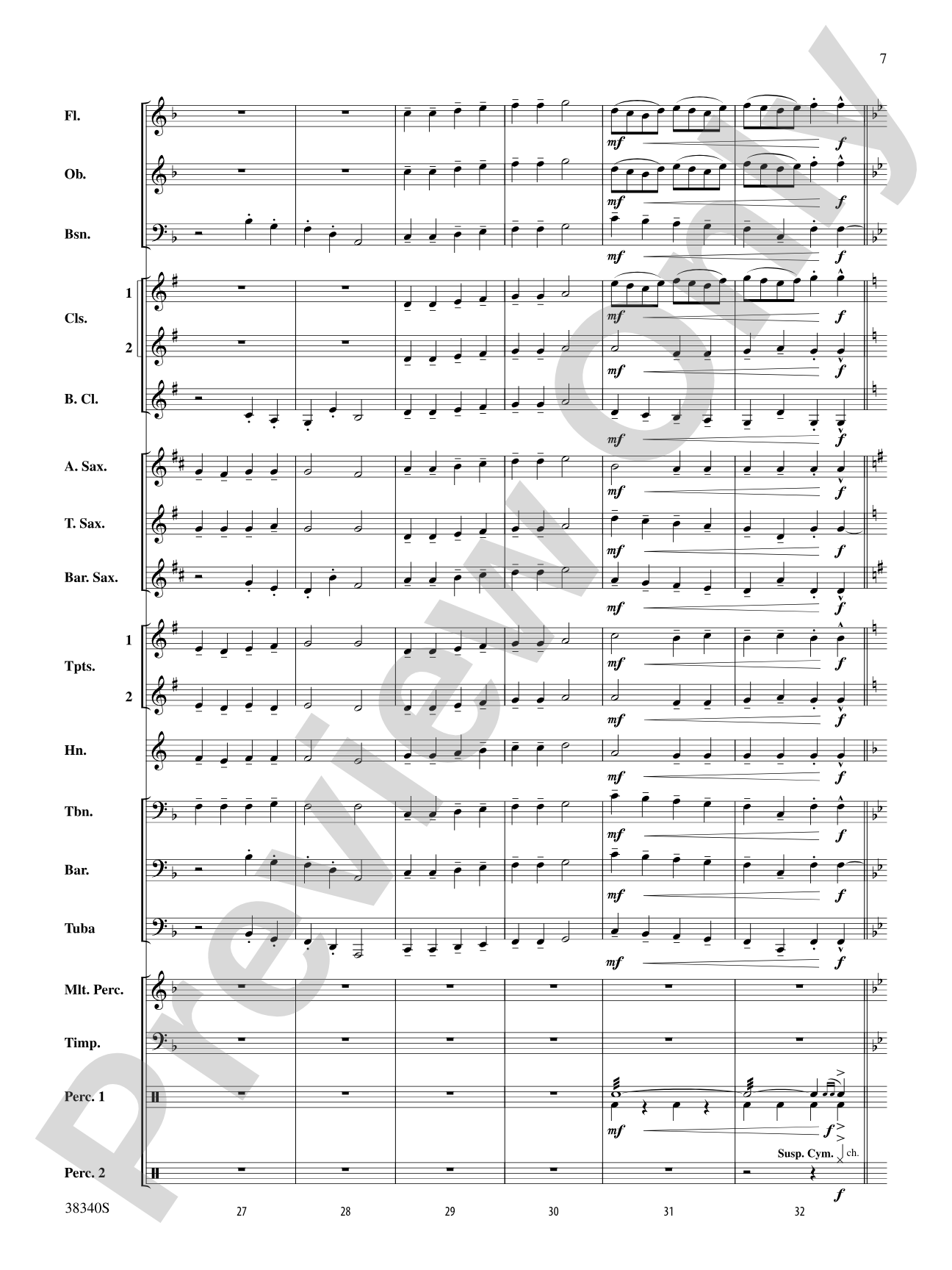 Good King Nutcracker: Concert Band Conductor Score & Parts