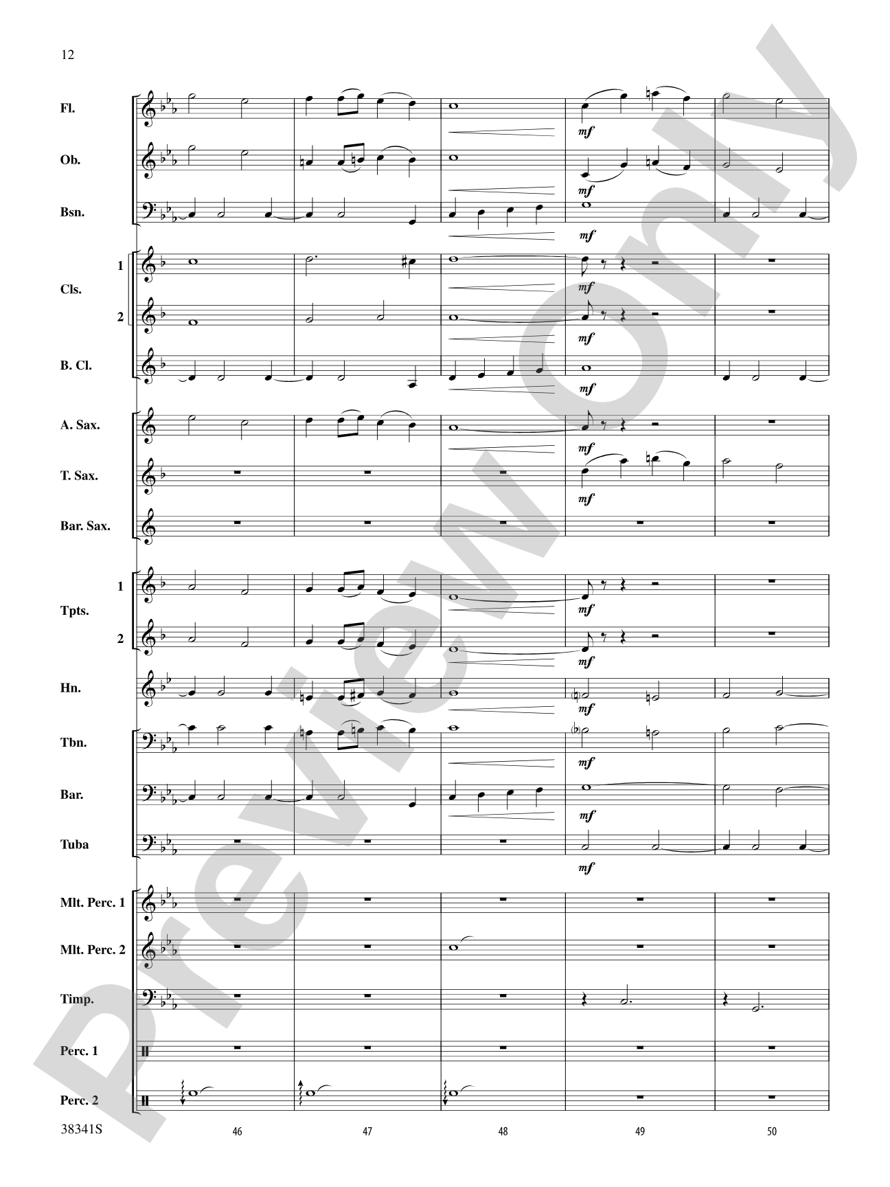 A Canadian Christmas: Concert Band Conductor Score & Parts