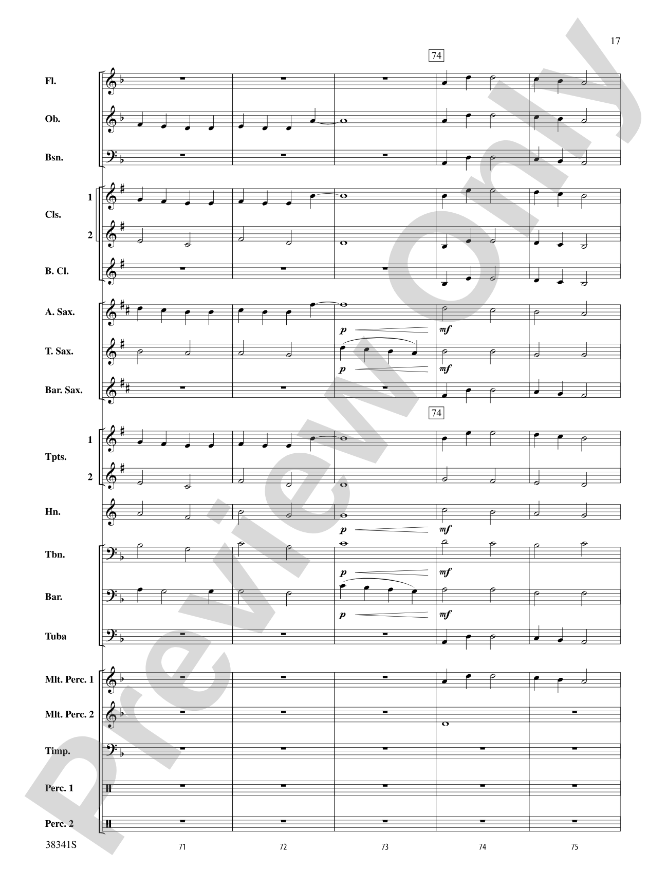 A Canadian Christmas: Concert Band Conductor Score & Parts