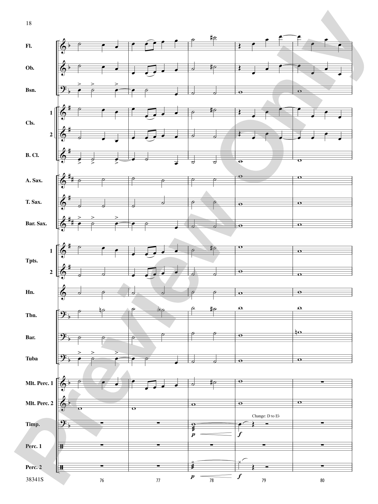 A Canadian Christmas: Concert Band Conductor Score & Parts