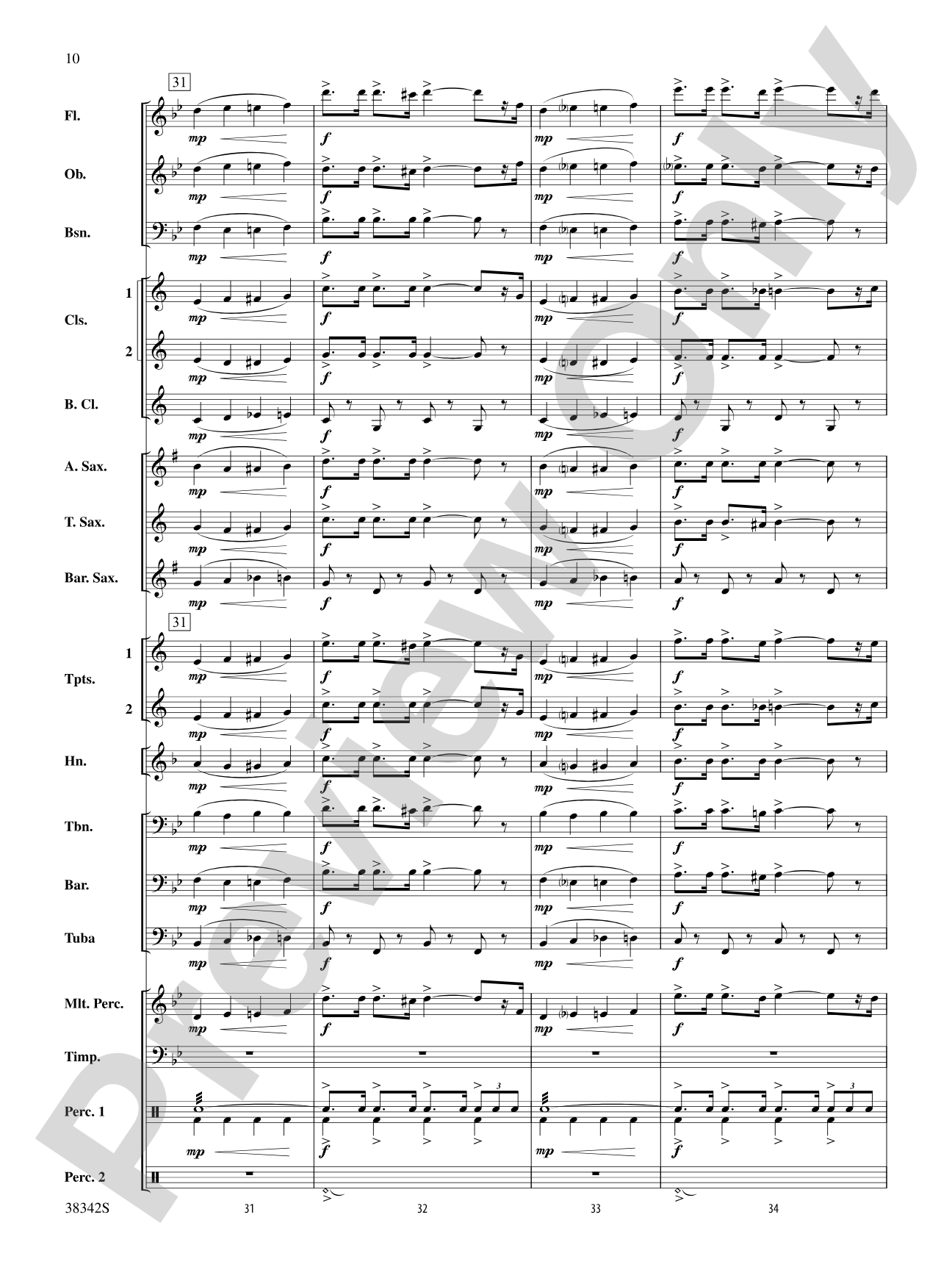 Sousa Classics: Concert Band Conductor Score & Parts