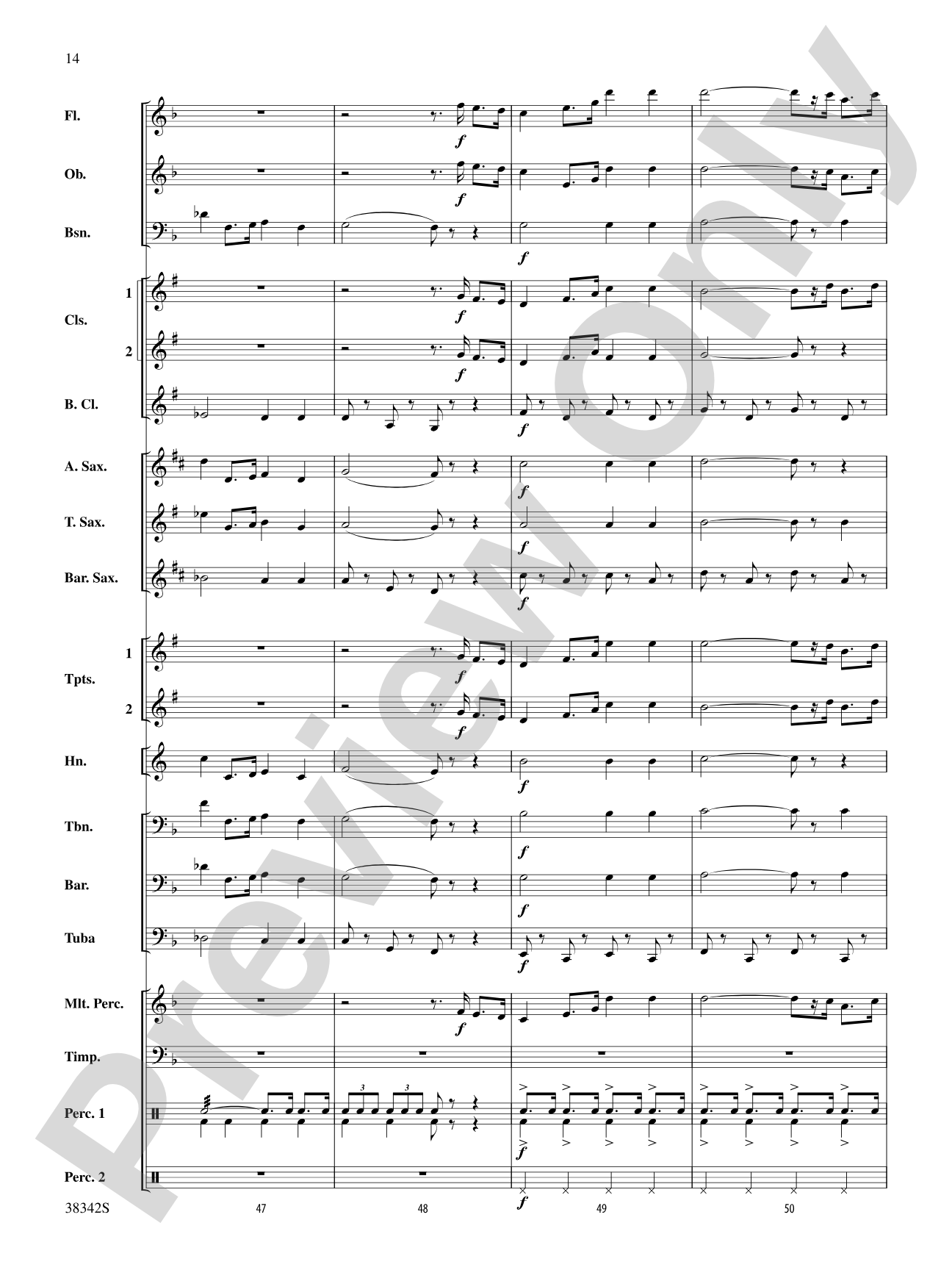 Sousa Classics: Concert Band Conductor Score & Parts