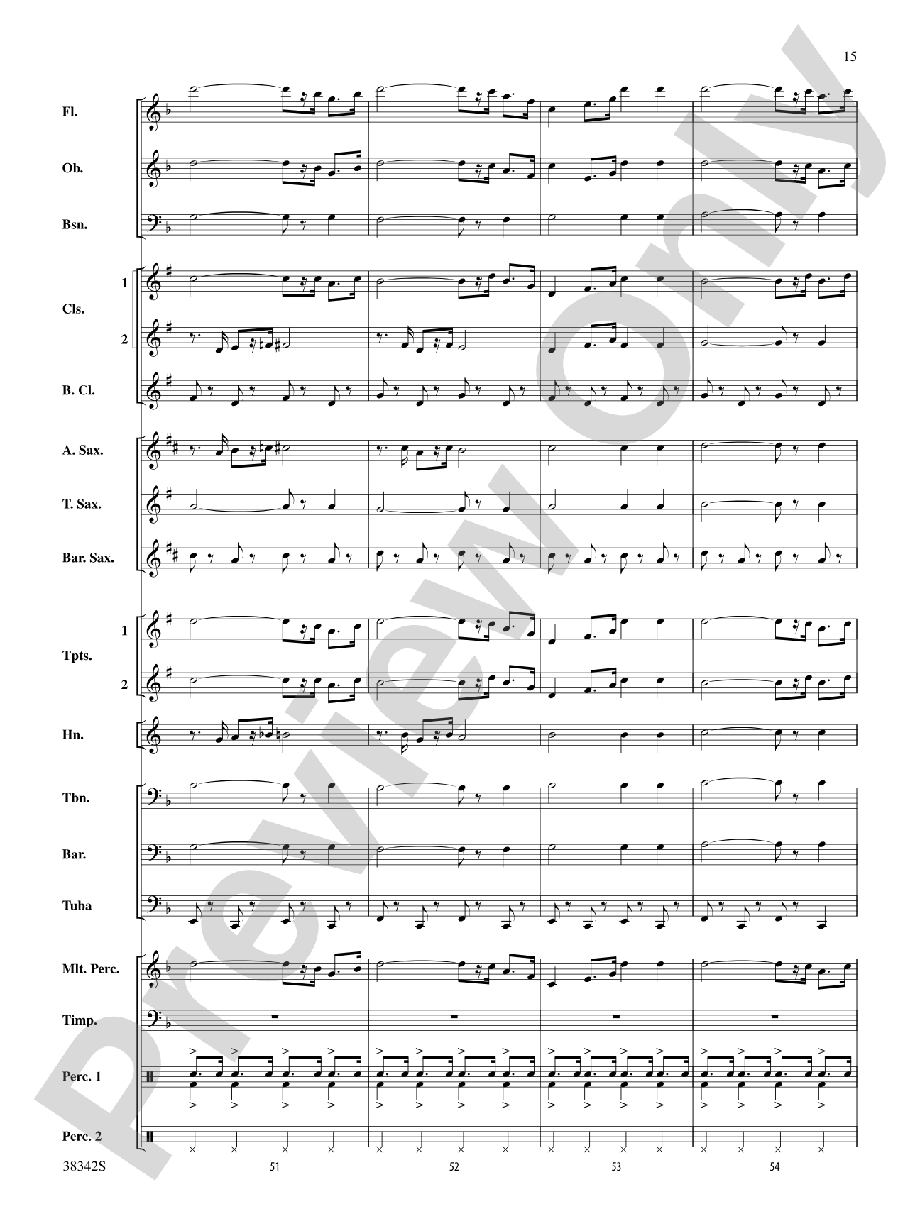 Sousa Classics: Concert Band Conductor Score & Parts