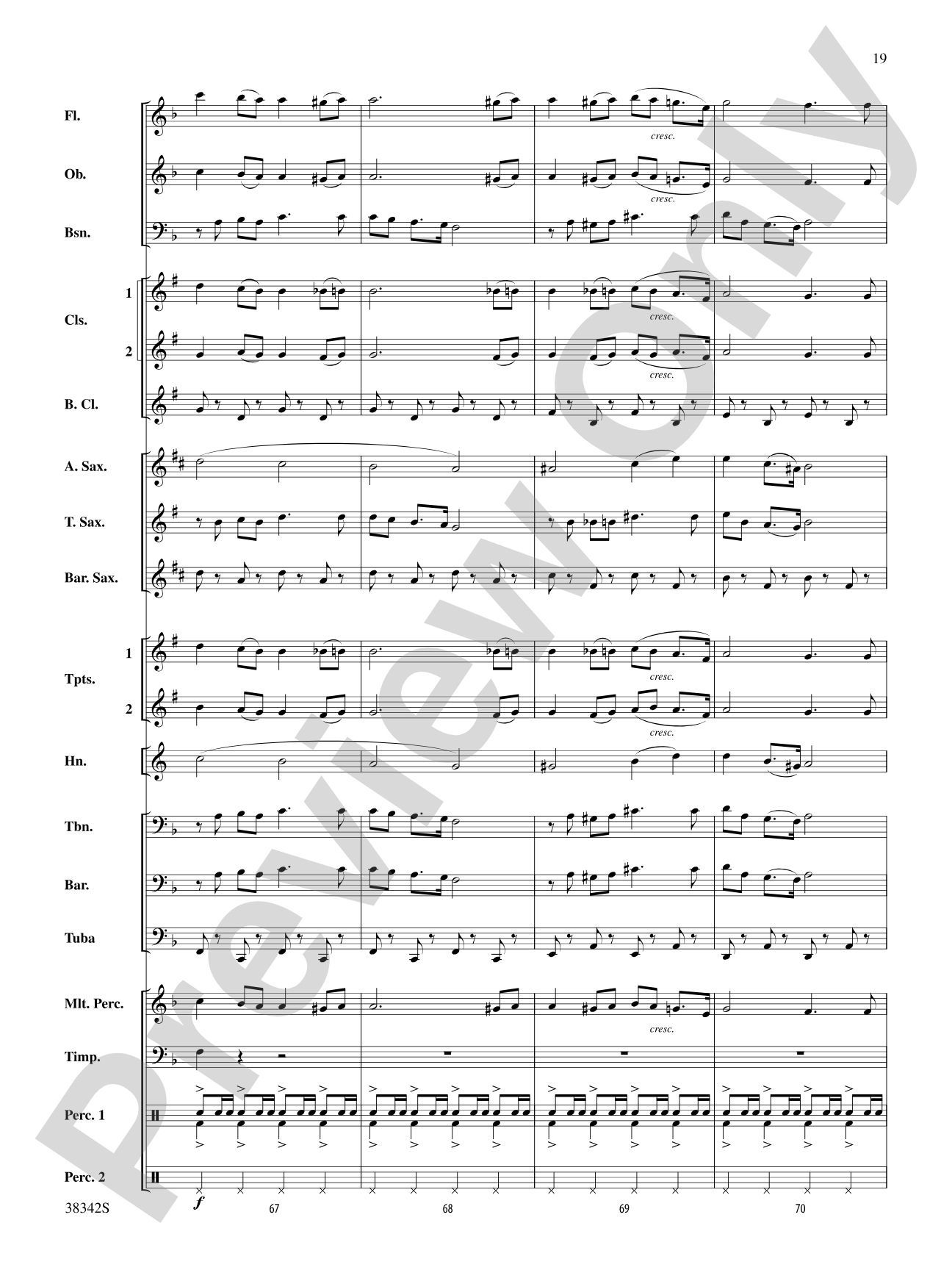 Sousa Classics: Concert Band Conductor Score & Parts