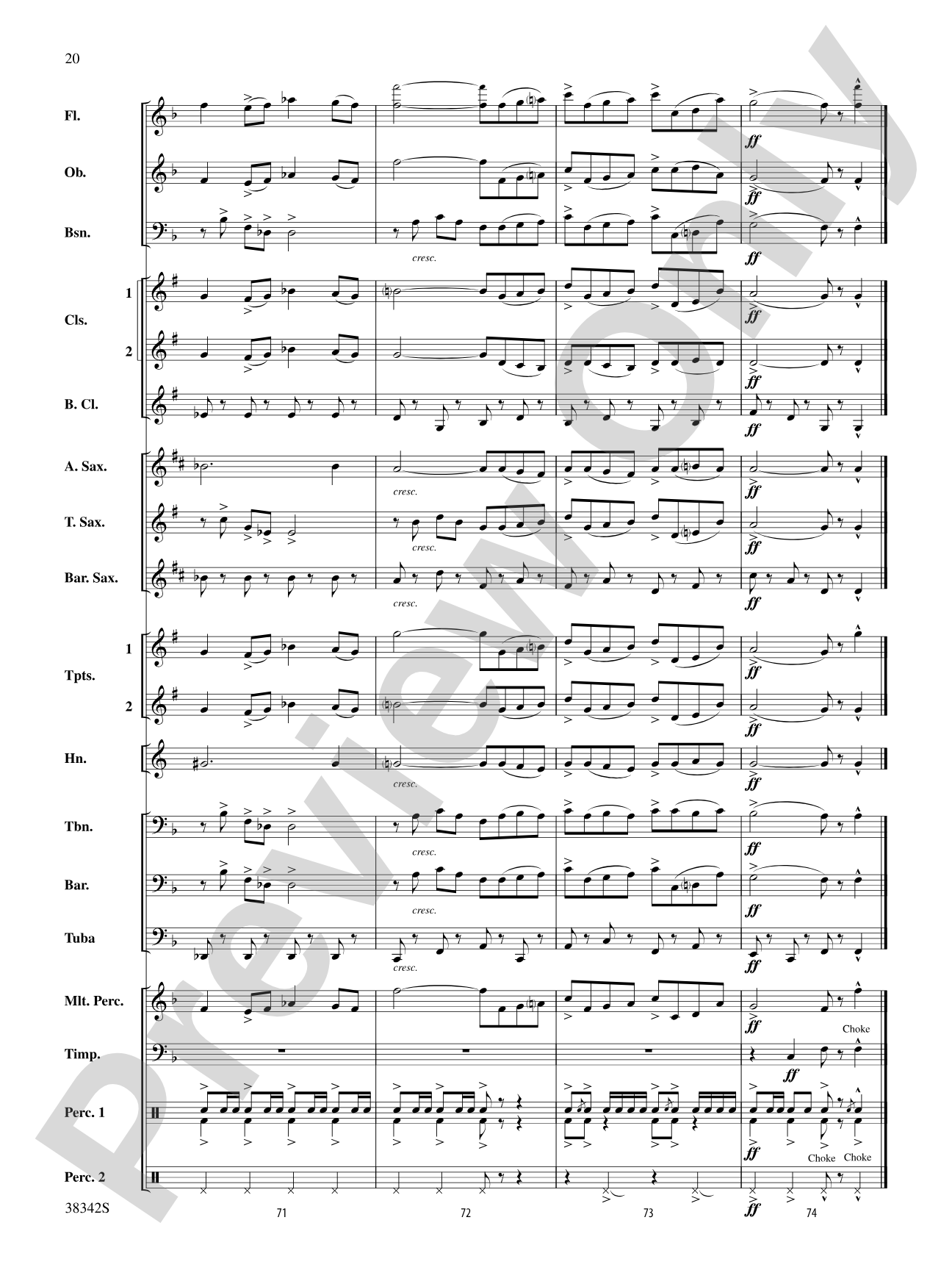 Sousa Classics: Concert Band Conductor Score & Parts