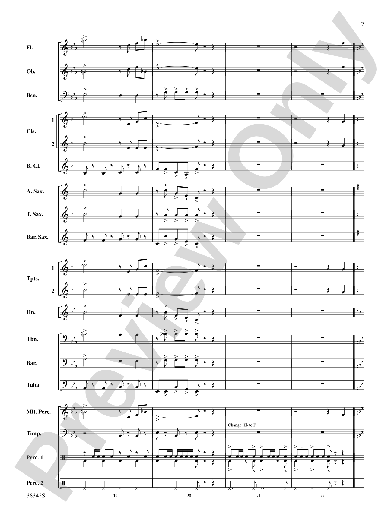 Sousa Classics: Concert Band Conductor Score & Parts