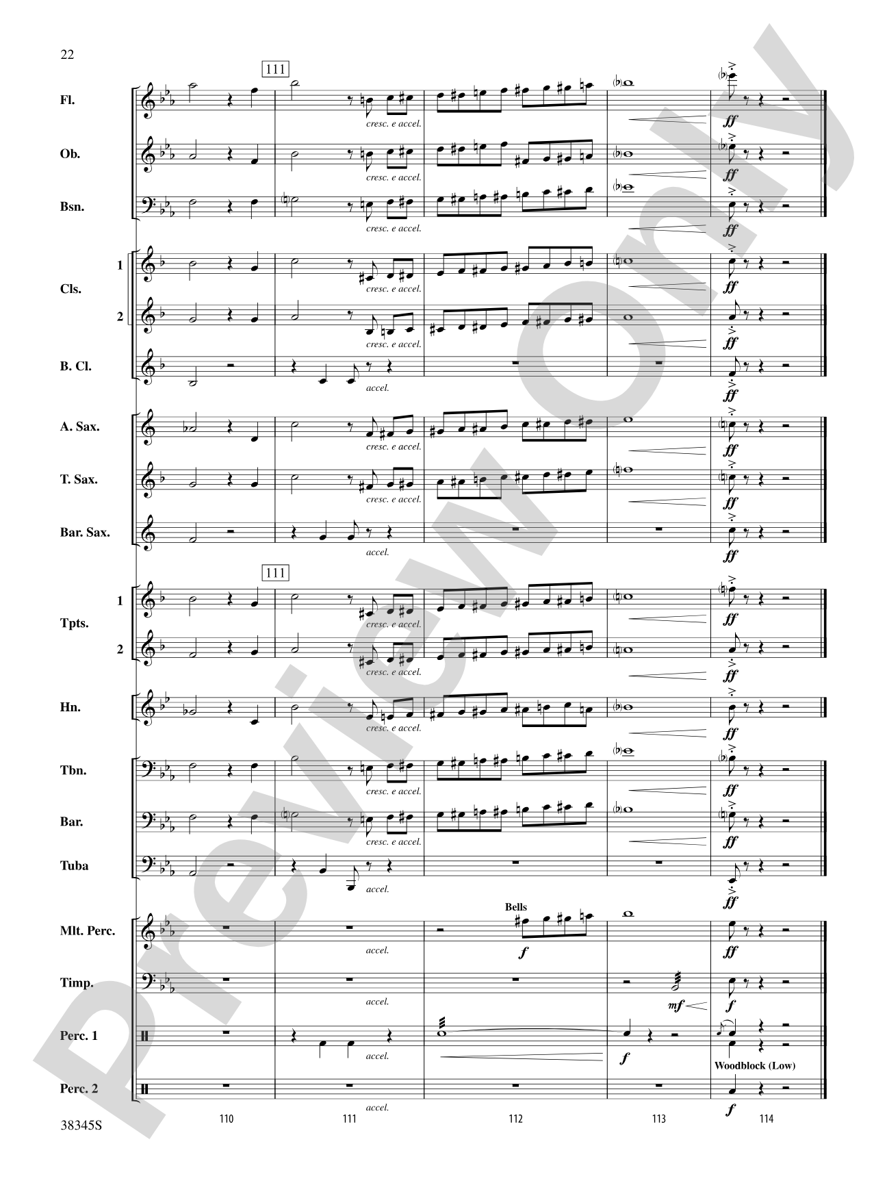Grand Canyon Suite, Themes from: Concert Band Conductor Score & Parts