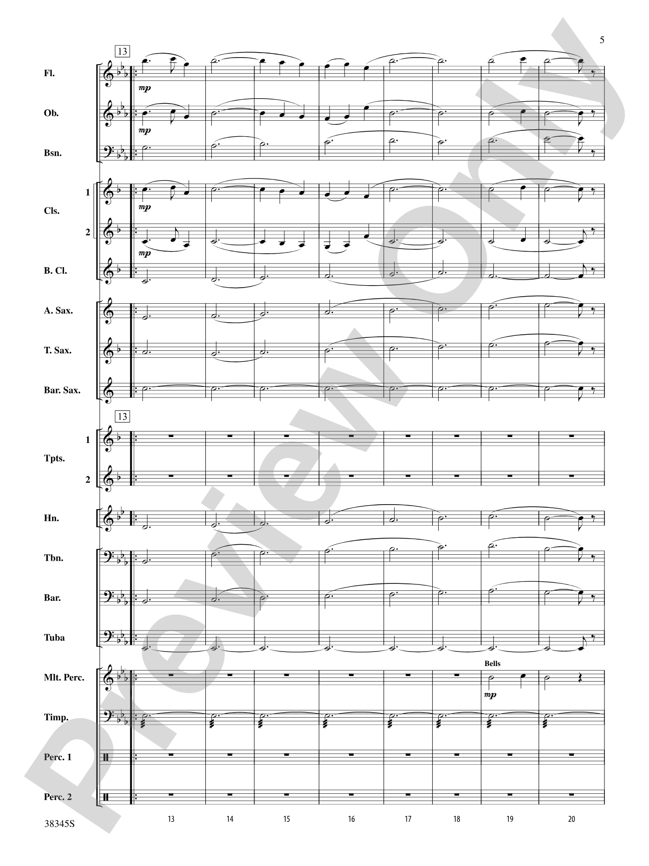 Grand Canyon Suite, Themes from: Concert Band Conductor Score & Parts