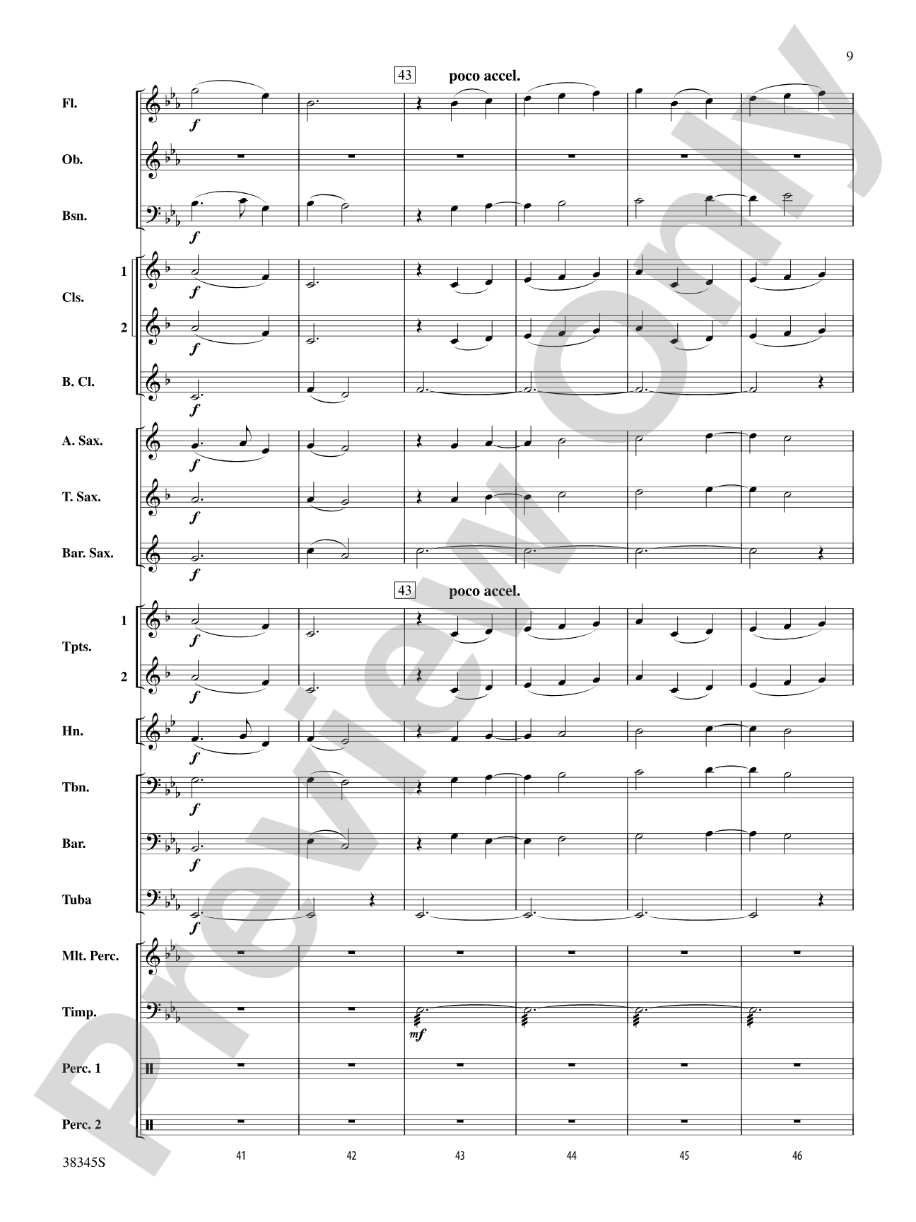 Grand Canyon Suite, Themes from: Concert Band Conductor Score & Parts