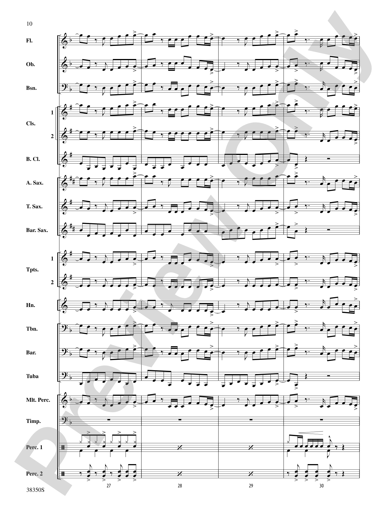 When We Stand Together: Concert Band Conductor Score & Parts