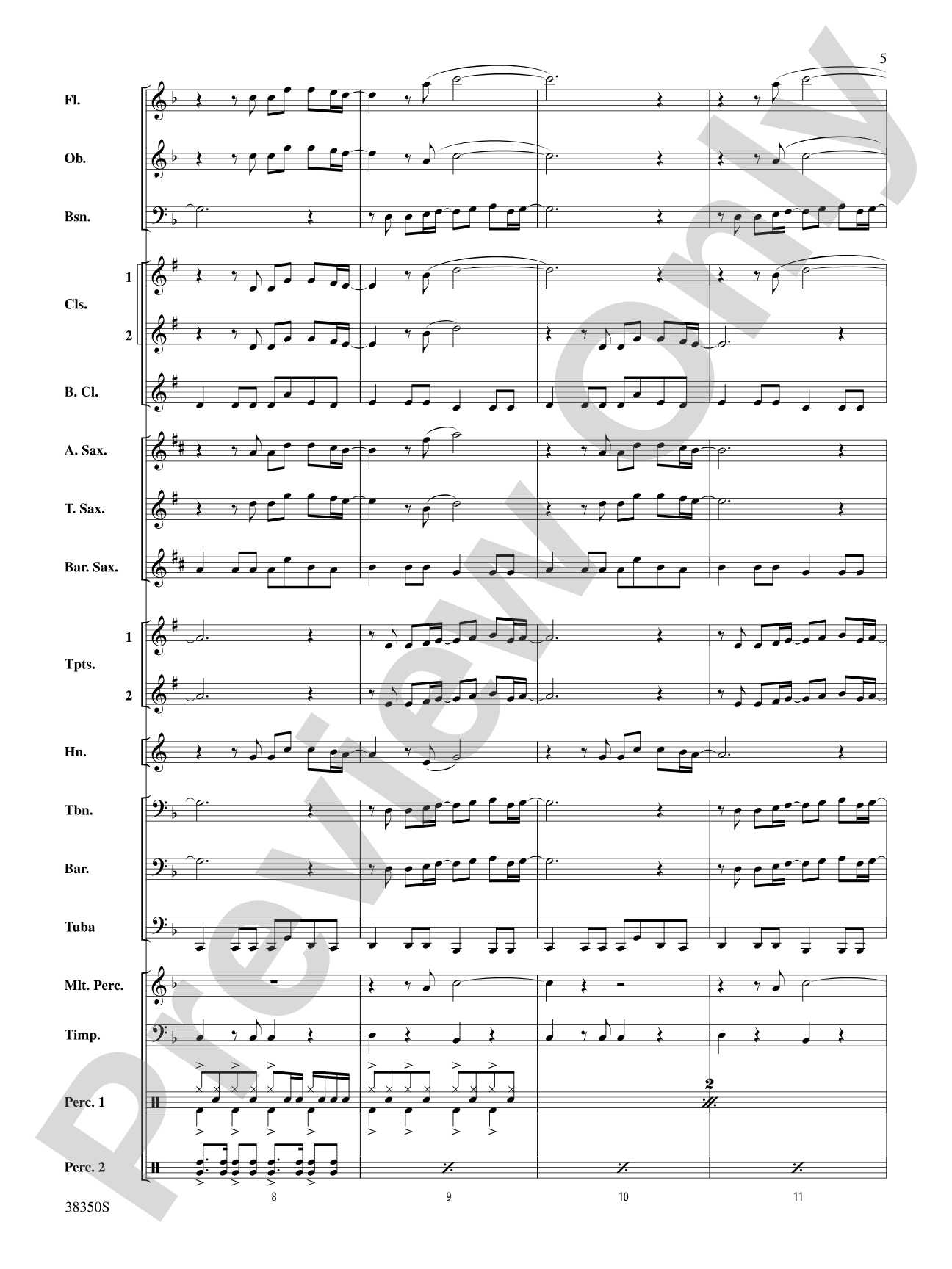 When We Stand Together: Concert Band Conductor Score & Parts