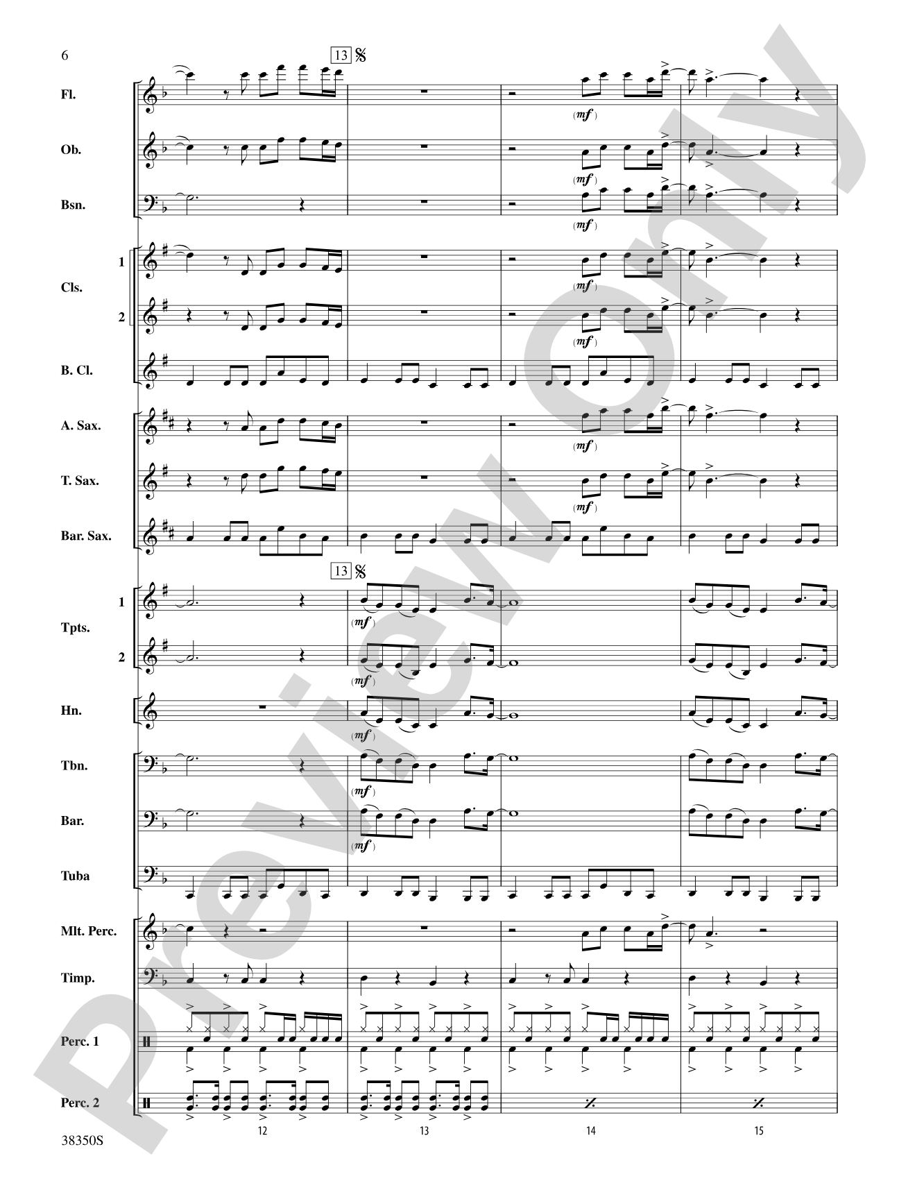 When We Stand Together: Concert Band Conductor Score & Parts