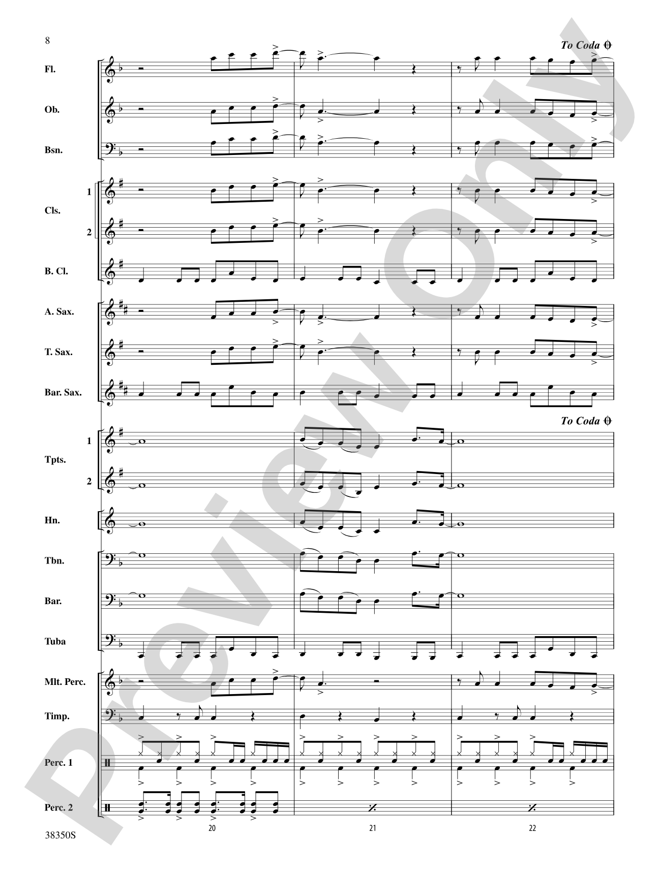 When We Stand Together: Concert Band Conductor Score & Parts