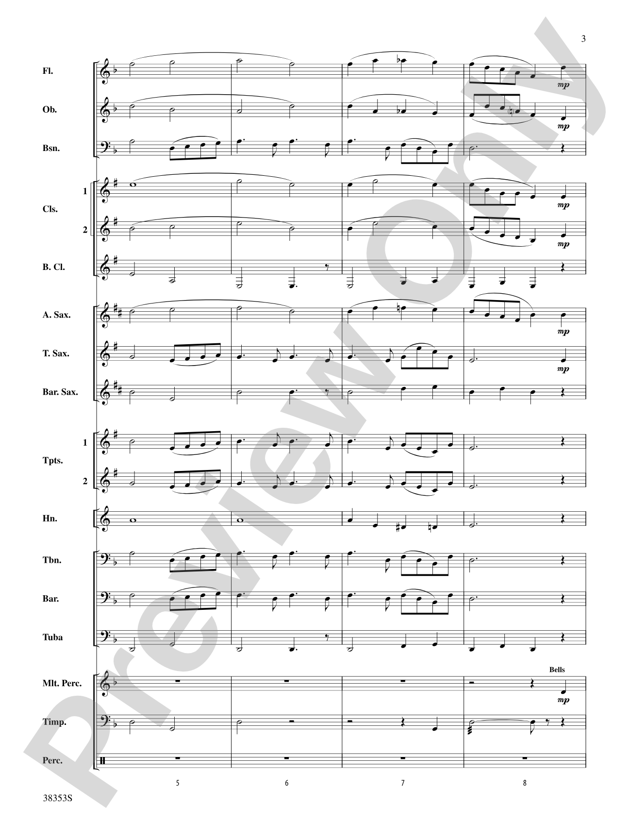 Swan Lake: Concert Band Conductor Score & Parts