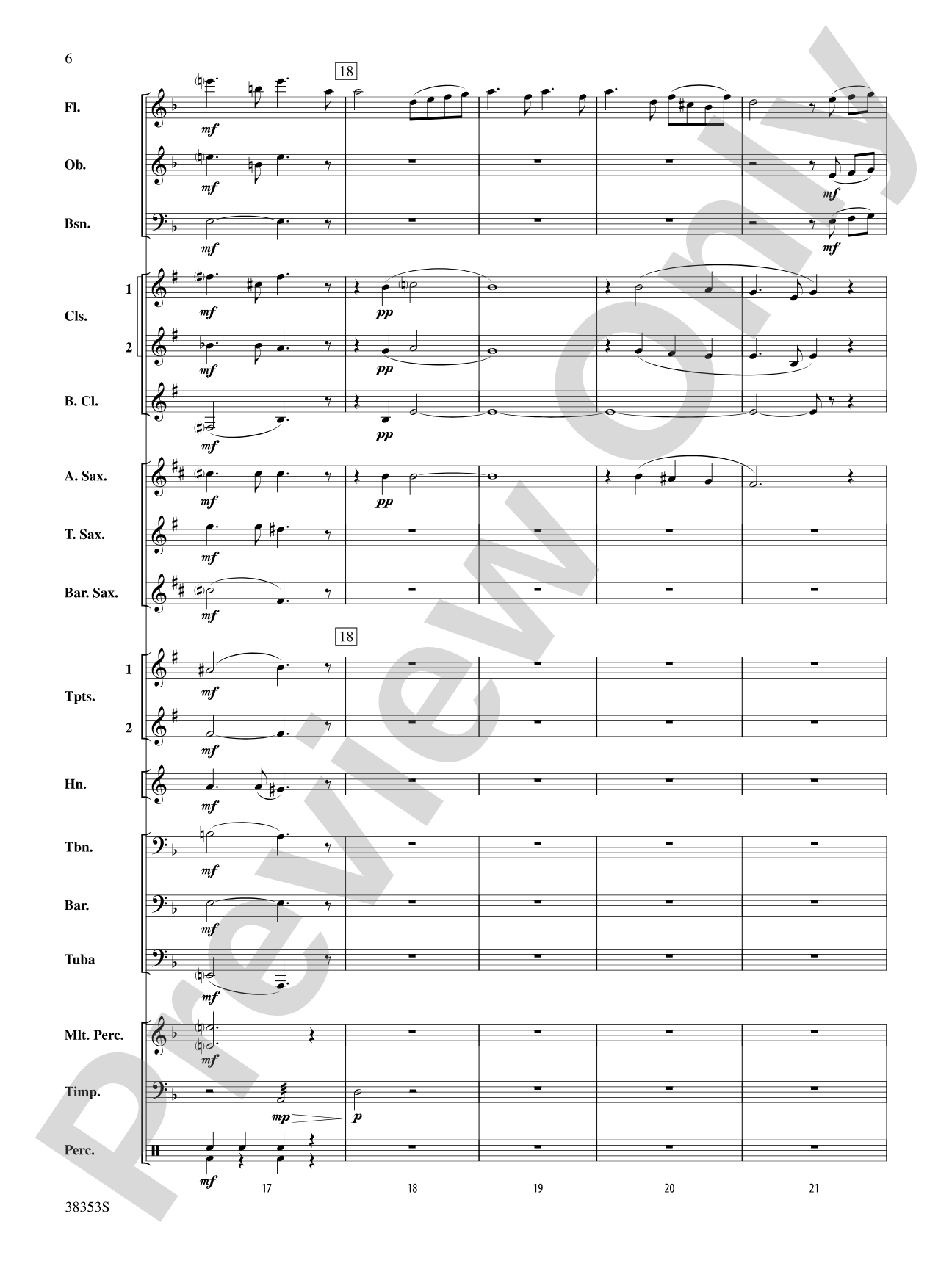 Swan Lake: Concert Band Conductor Score & Parts