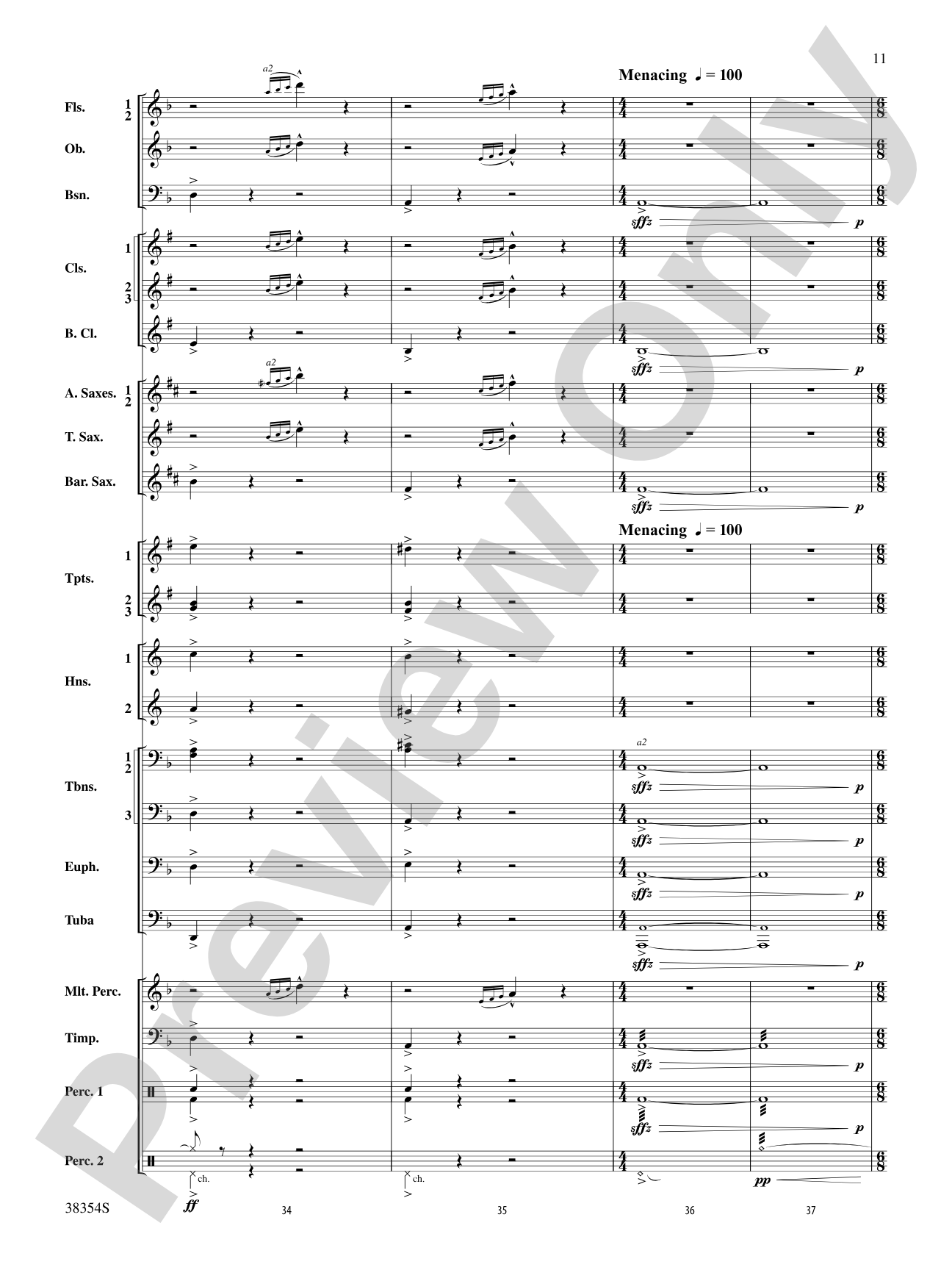 Band-O-Ween: Concert Band Conductor Score & Parts