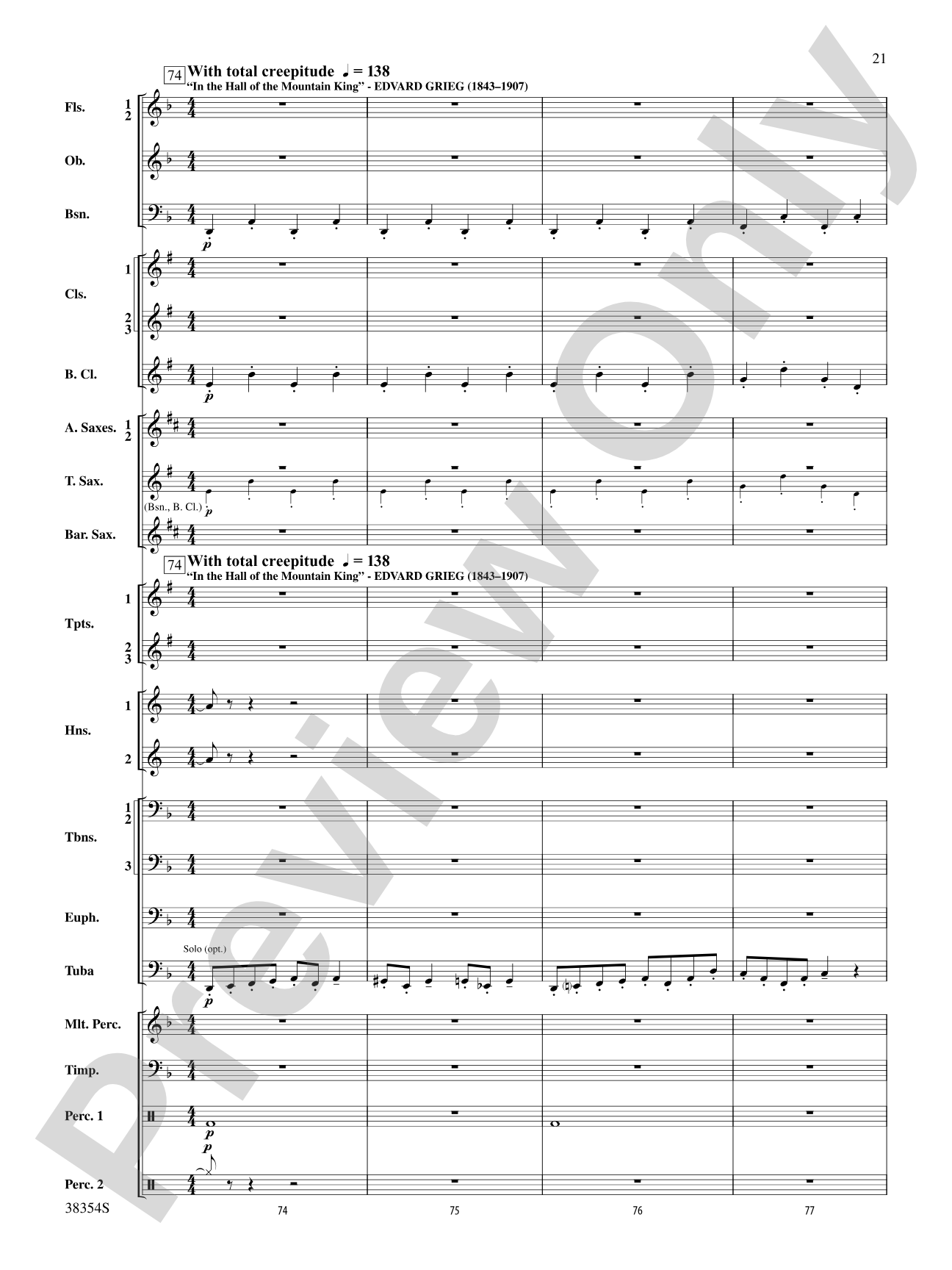 Band-O-Ween: Concert Band Conductor Score & Parts