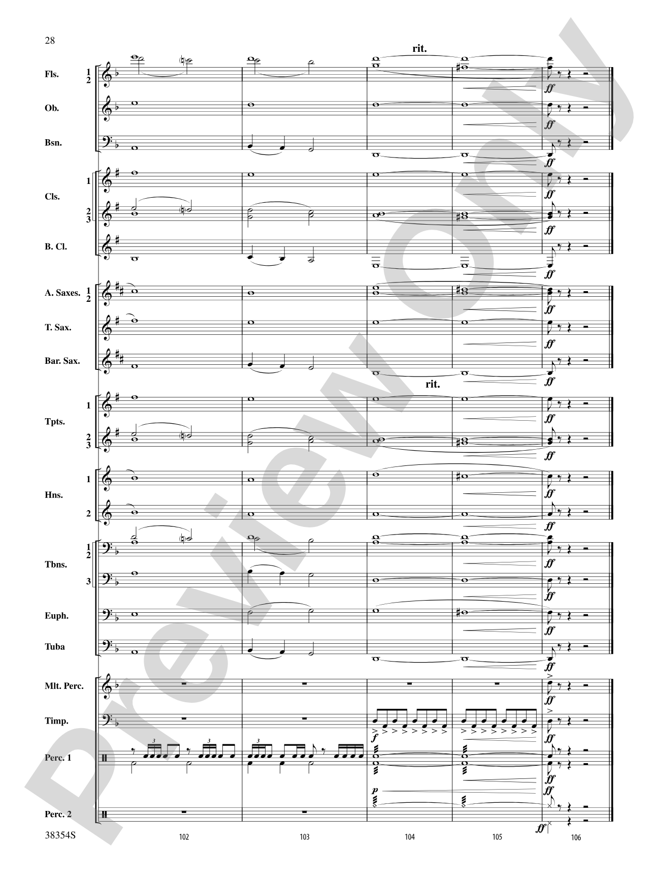 Band-O-Ween: Concert Band Conductor Score & Parts