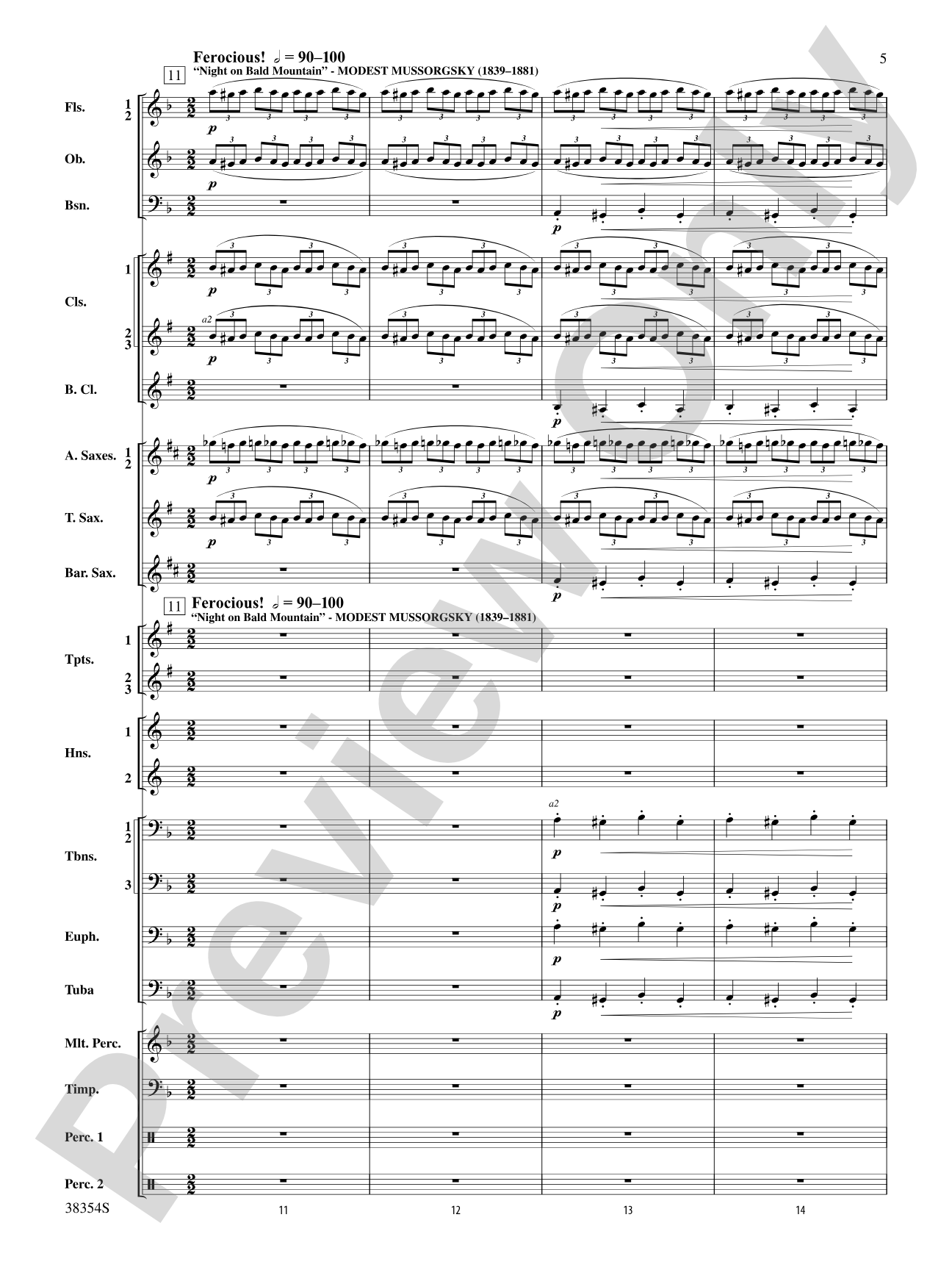 Band-O-Ween: Concert Band Conductor Score & Parts