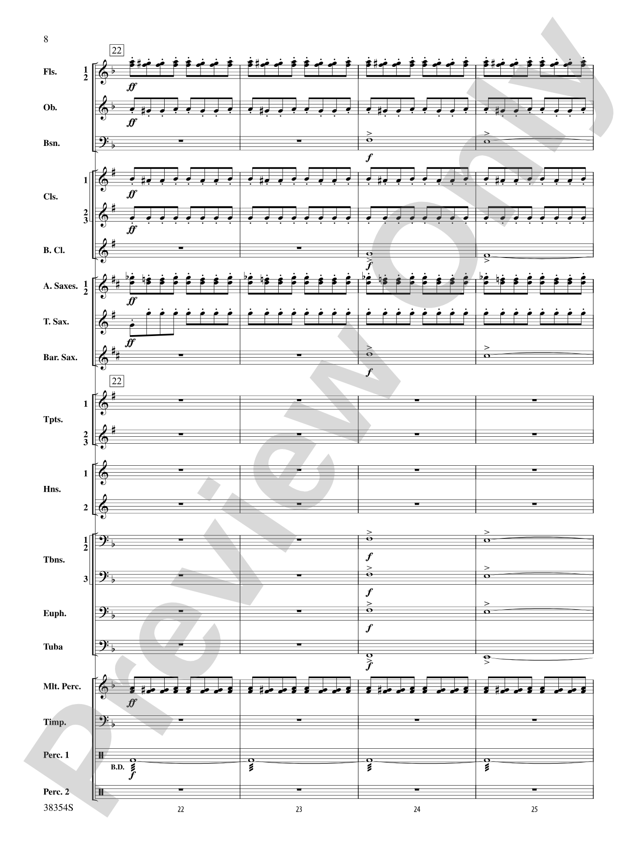 Band-O-Ween: Concert Band Conductor Score & Parts