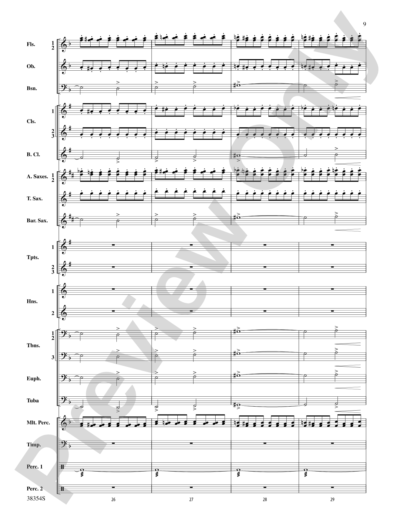 Band-O-Ween: Concert Band Conductor Score & Parts