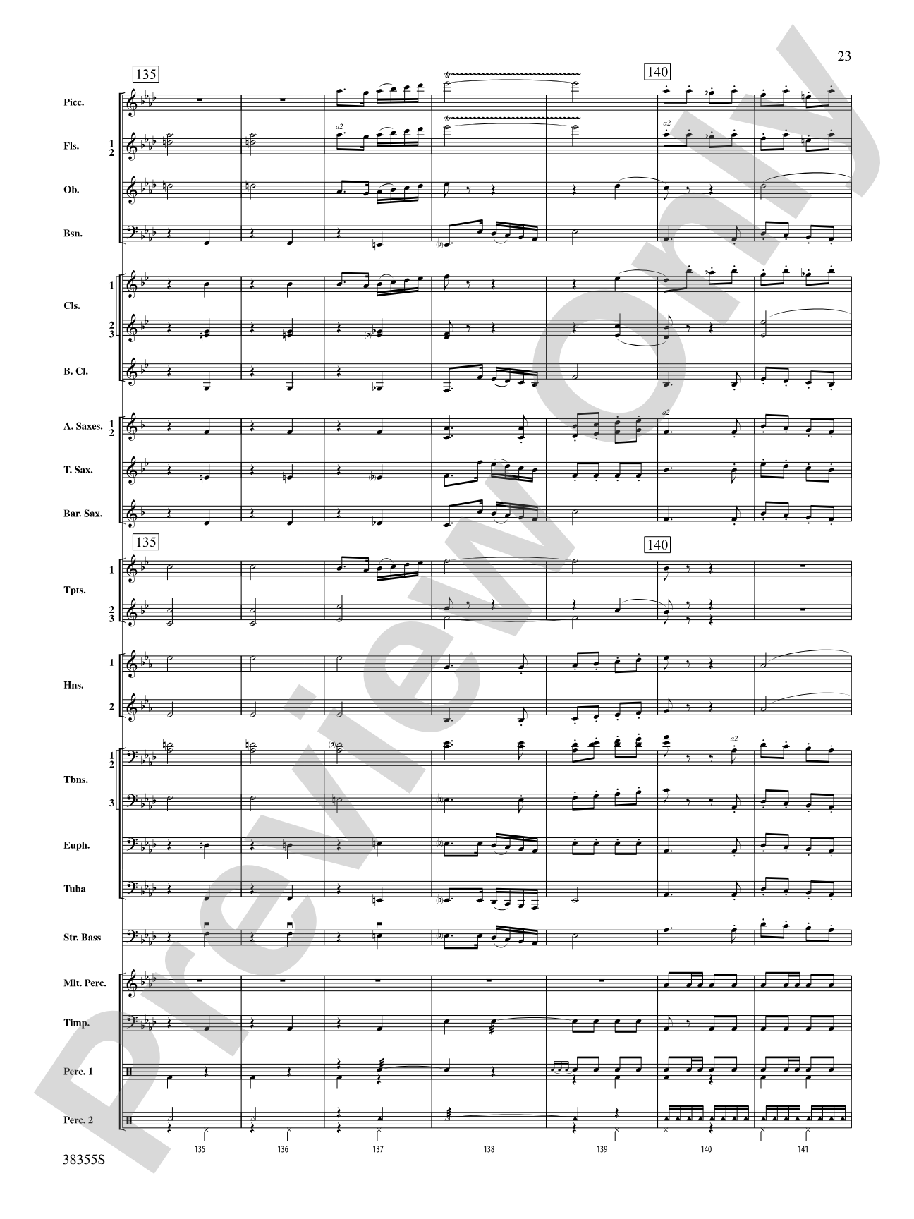 Dubinushka, Op. 62: Concert Band Conductor Score & Parts
