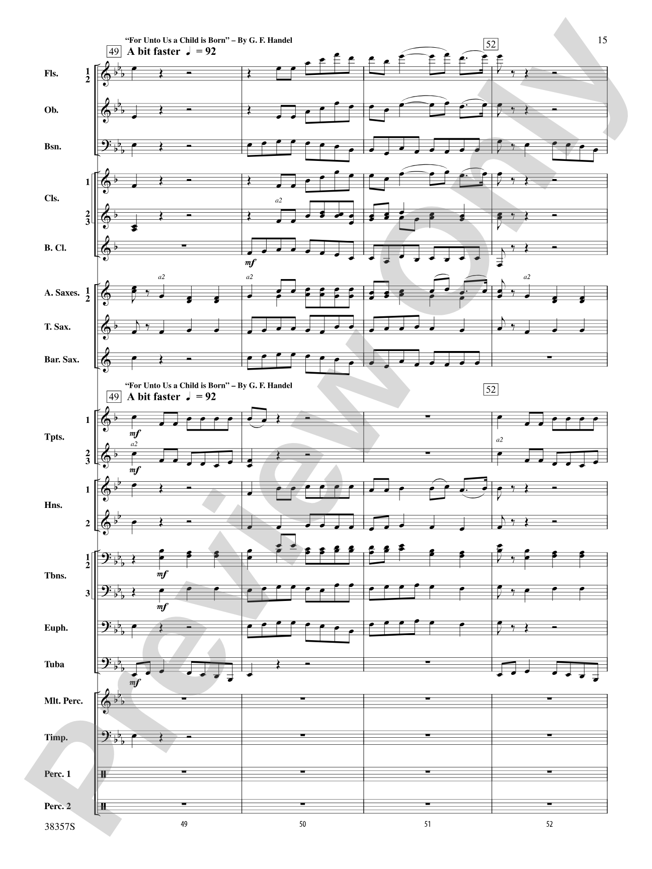 A Classic Christmas: Concert Band Conductor Score & Parts