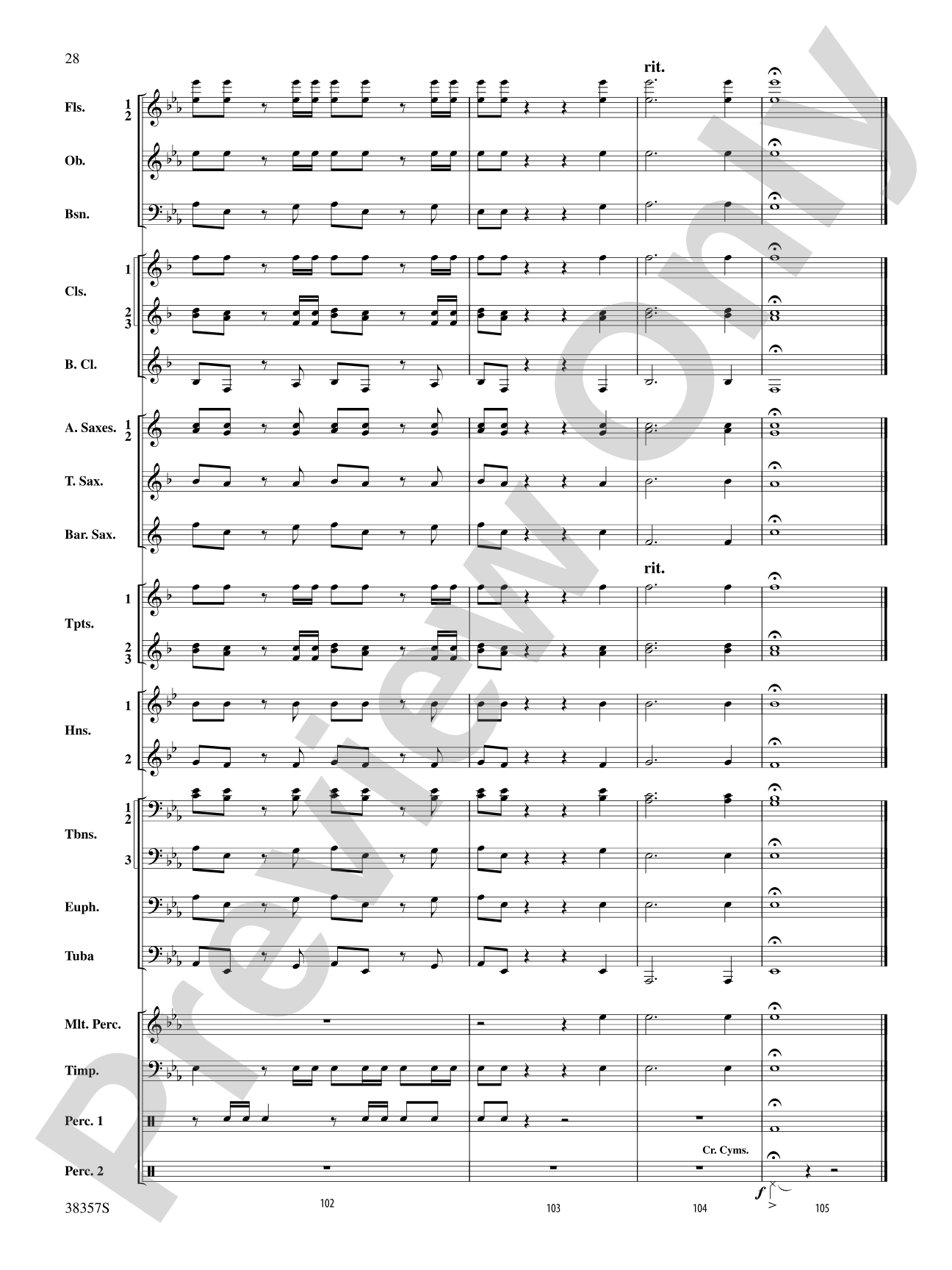 A Classic Christmas: Concert Band Conductor Score & Parts