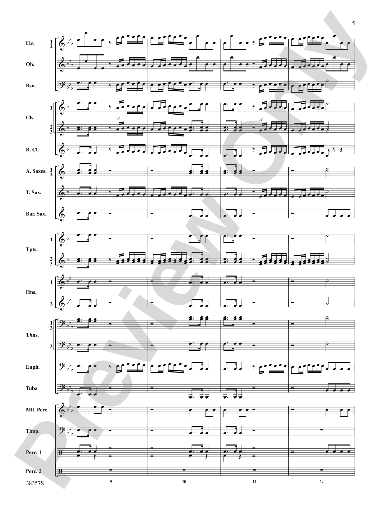 A Classic Christmas: Concert Band Conductor Score & Parts