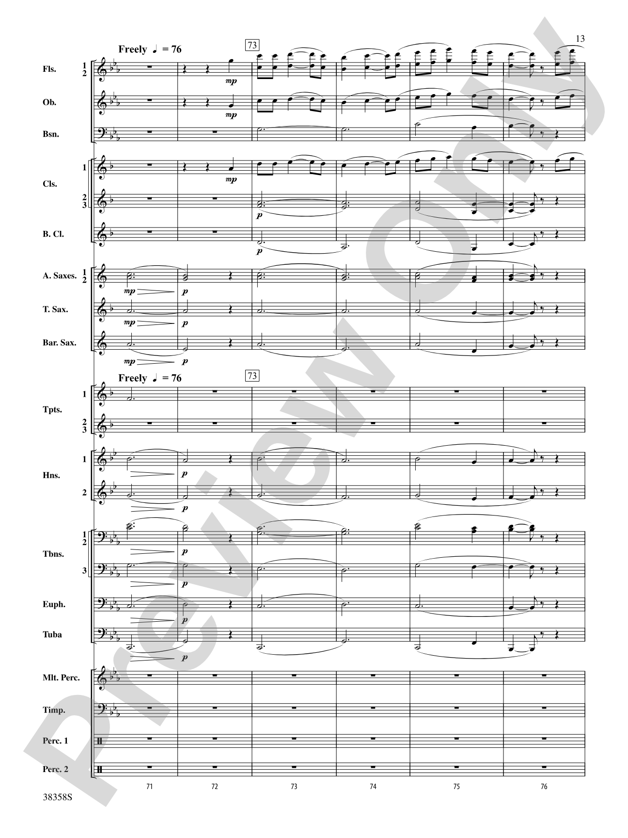 Folksongs from the Eastern Counties: Concert Band Conductor Score & Parts