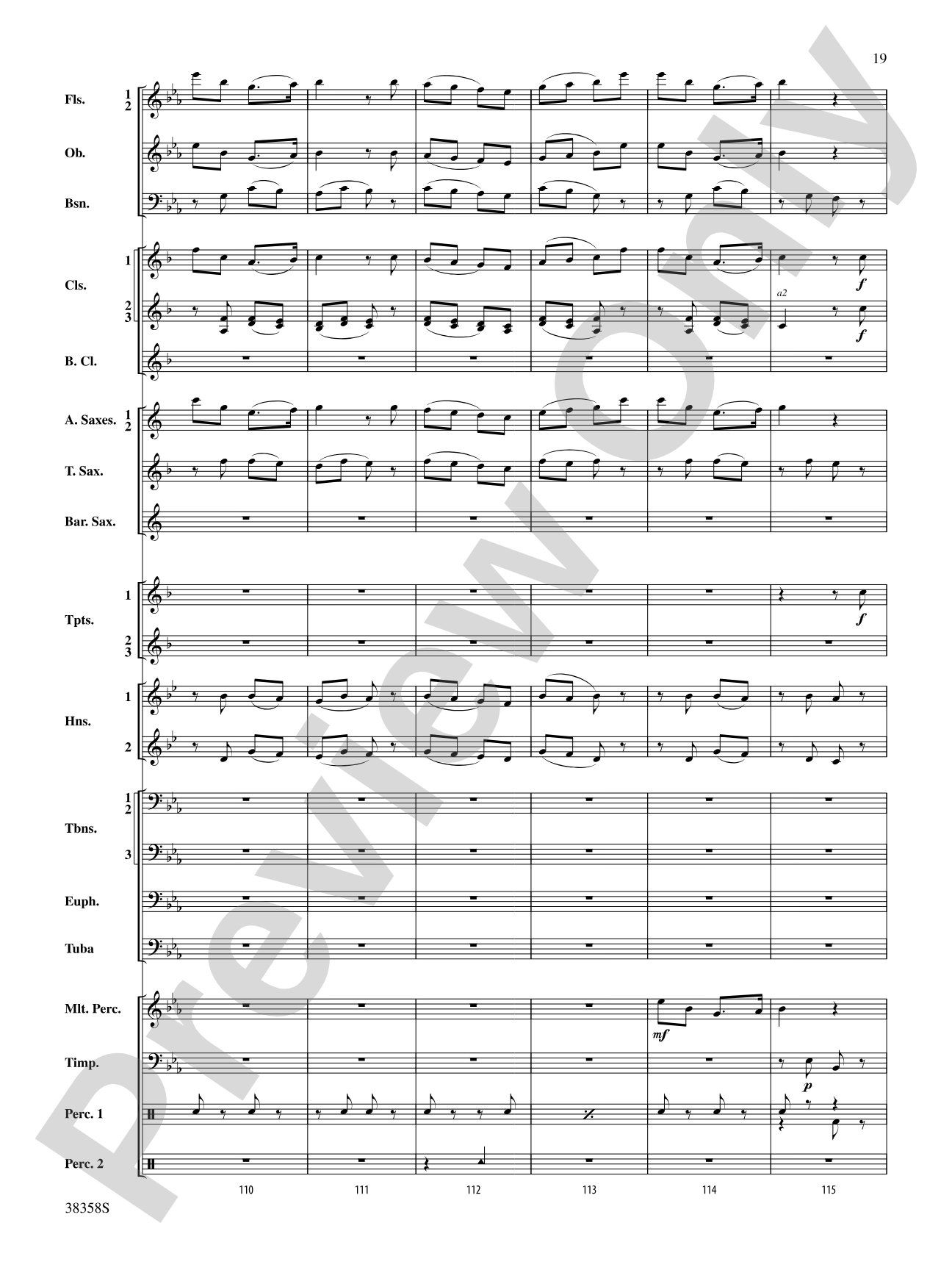 Folksongs from the Eastern Counties: Concert Band Conductor Score & Parts