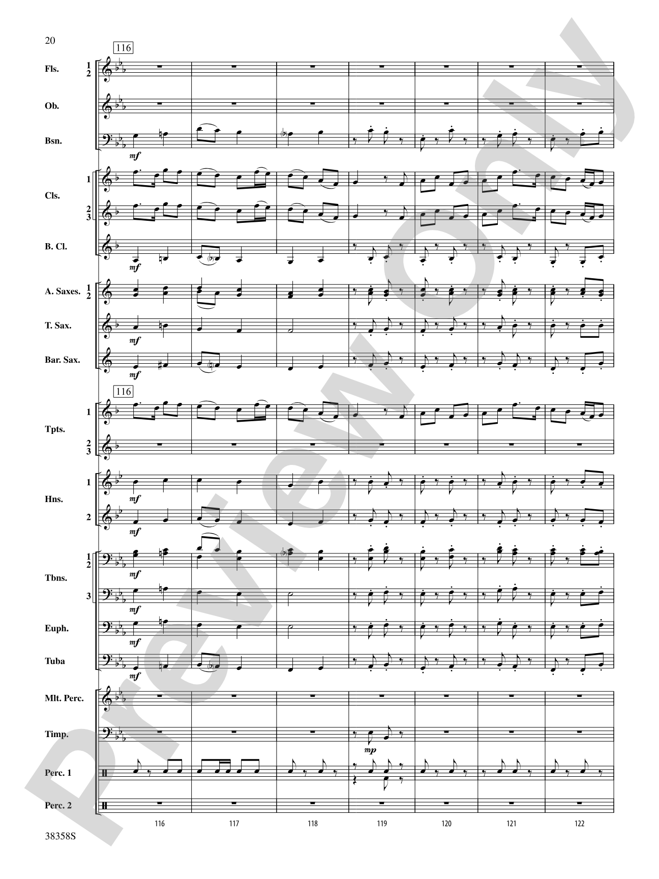 Folksongs from the Eastern Counties: Concert Band Conductor Score & Parts