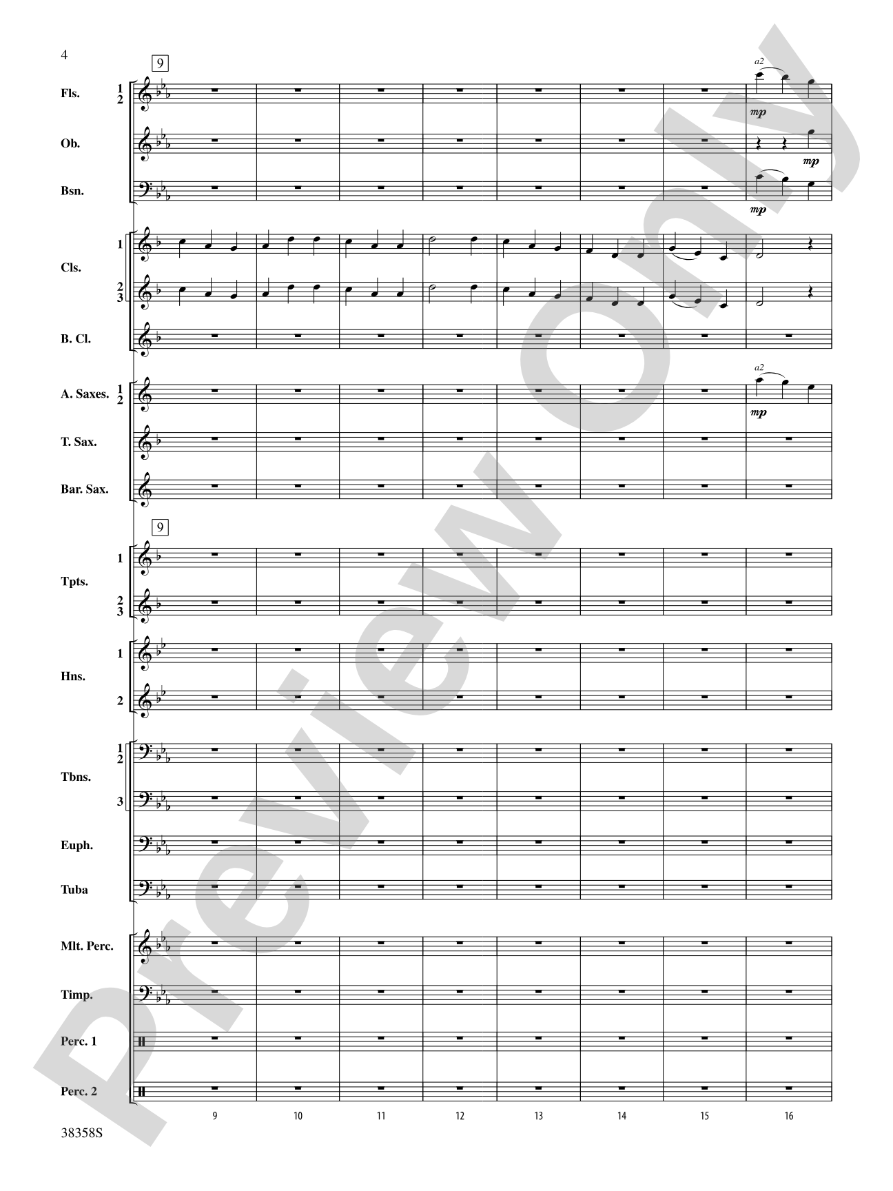 Folksongs from the Eastern Counties: Concert Band Conductor Score & Parts