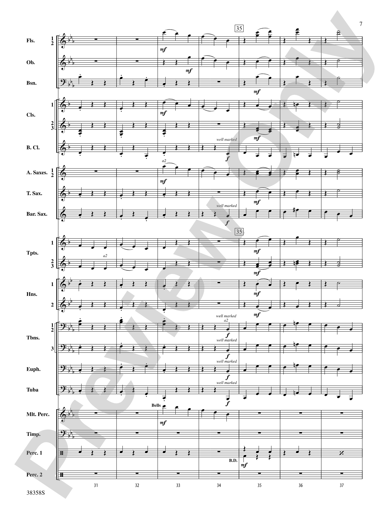 Folksongs from the Eastern Counties: Concert Band Conductor Score & Parts
