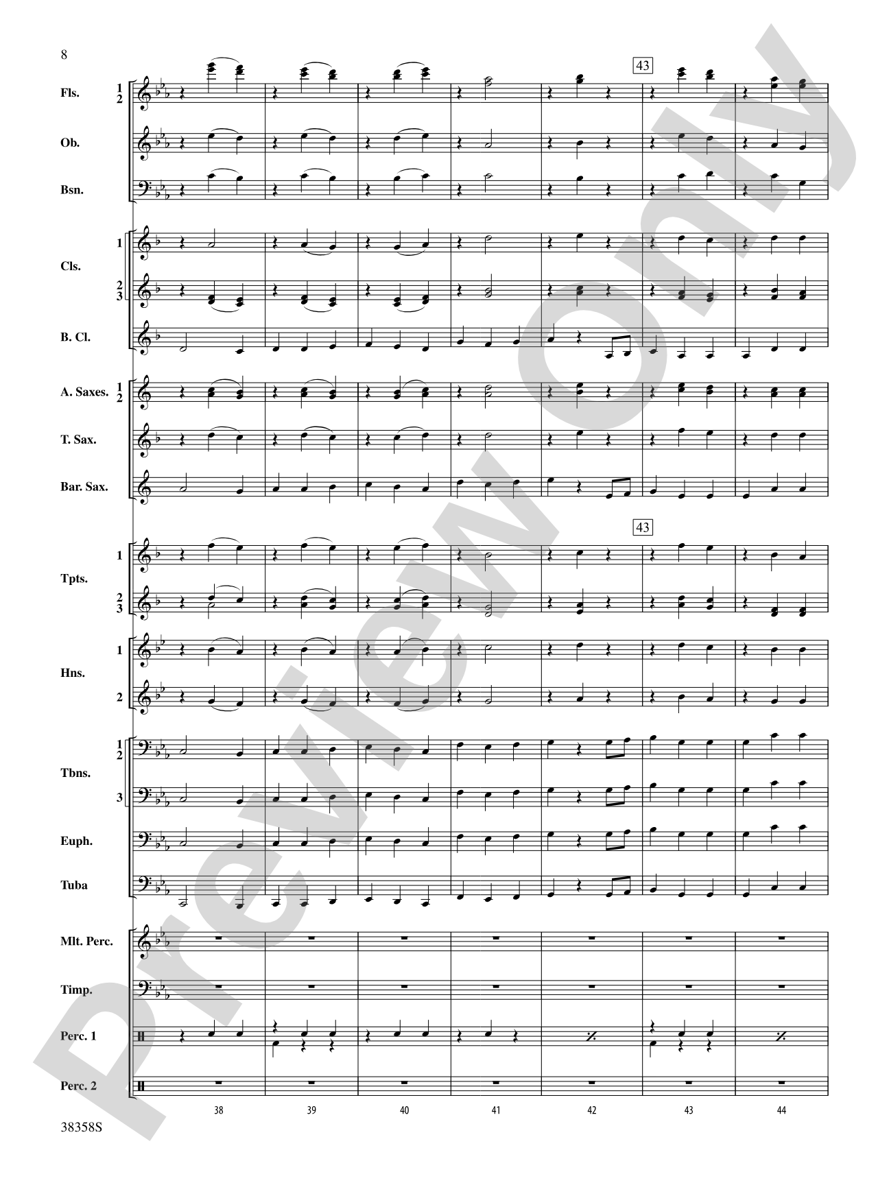 Folksongs from the Eastern Counties: Concert Band Conductor Score & Parts