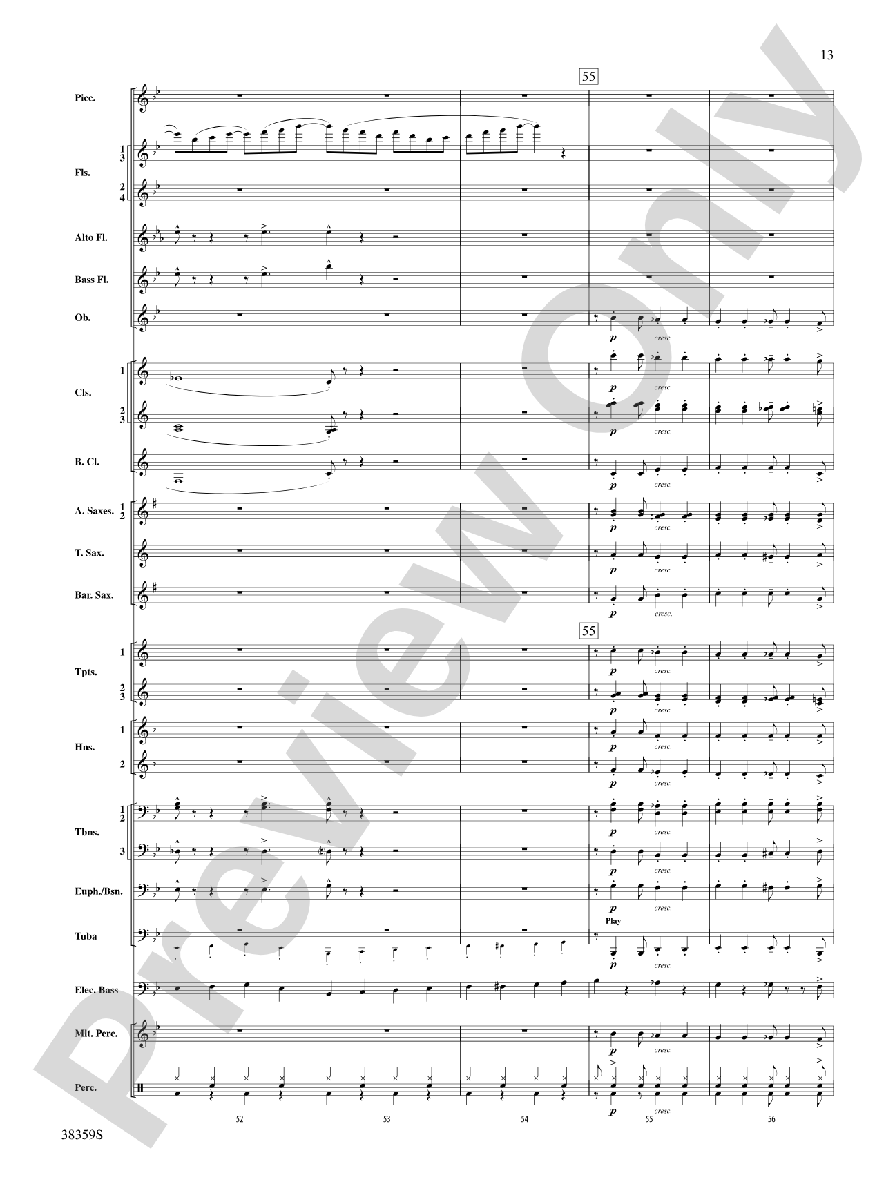 Those Fabulous Flutes: Concert Band Conductor Score & Parts
