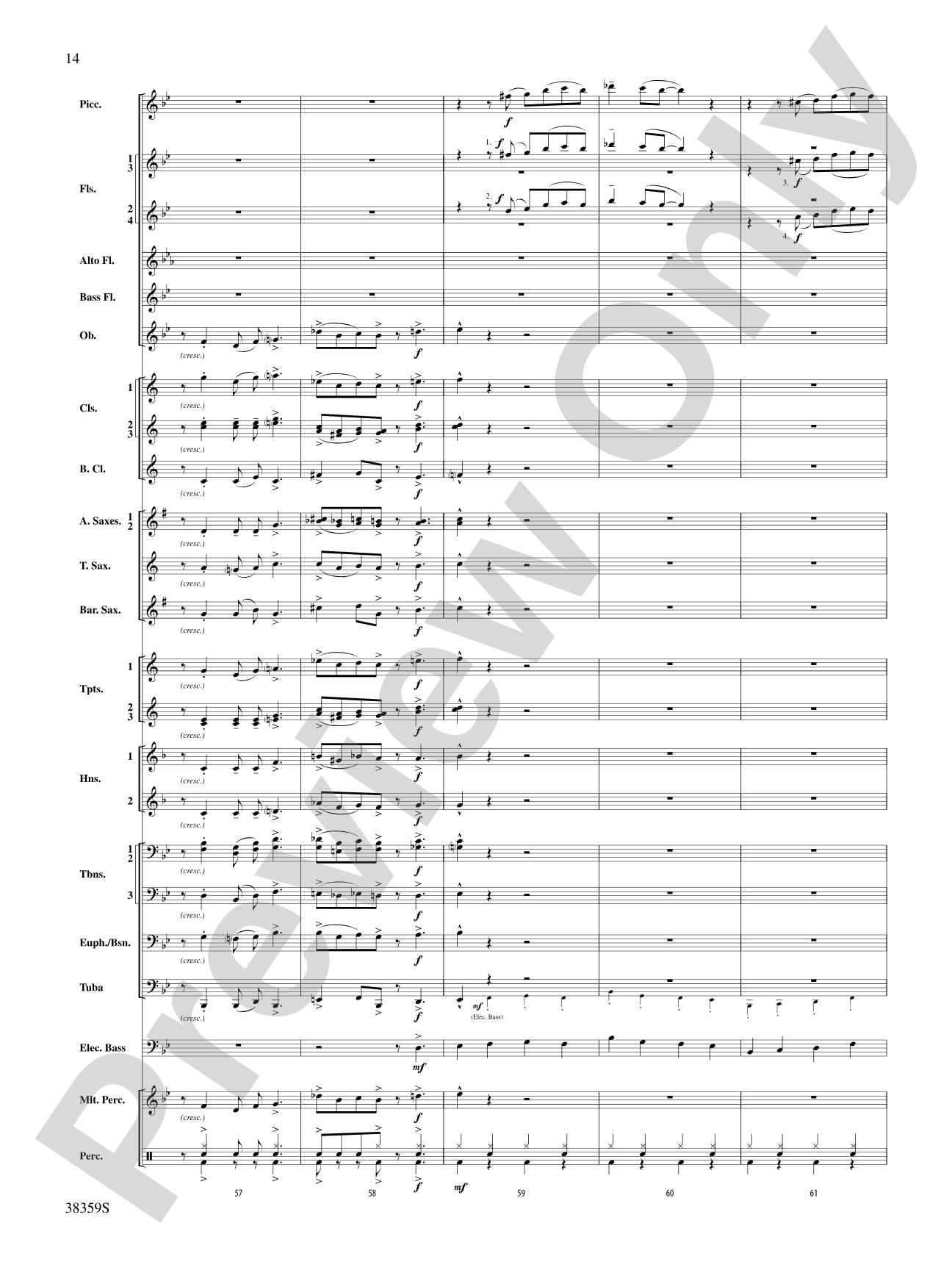 Those Fabulous Flutes: Concert Band Conductor Score & Parts