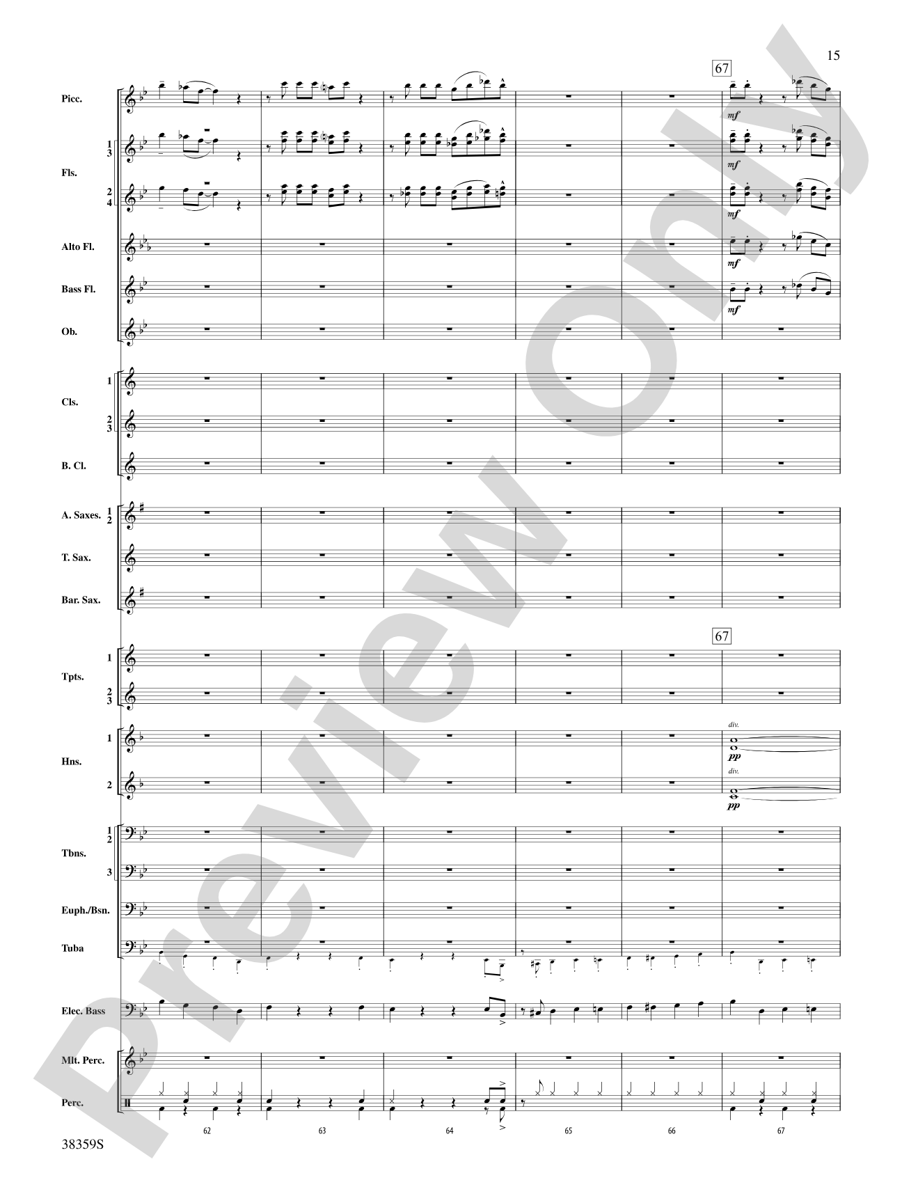 Those Fabulous Flutes: Concert Band Conductor Score & Parts