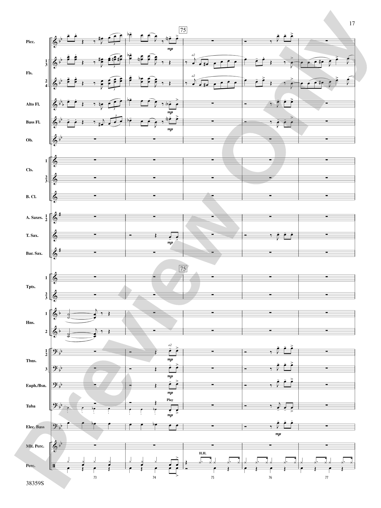 Those Fabulous Flutes: Concert Band Conductor Score & Parts
