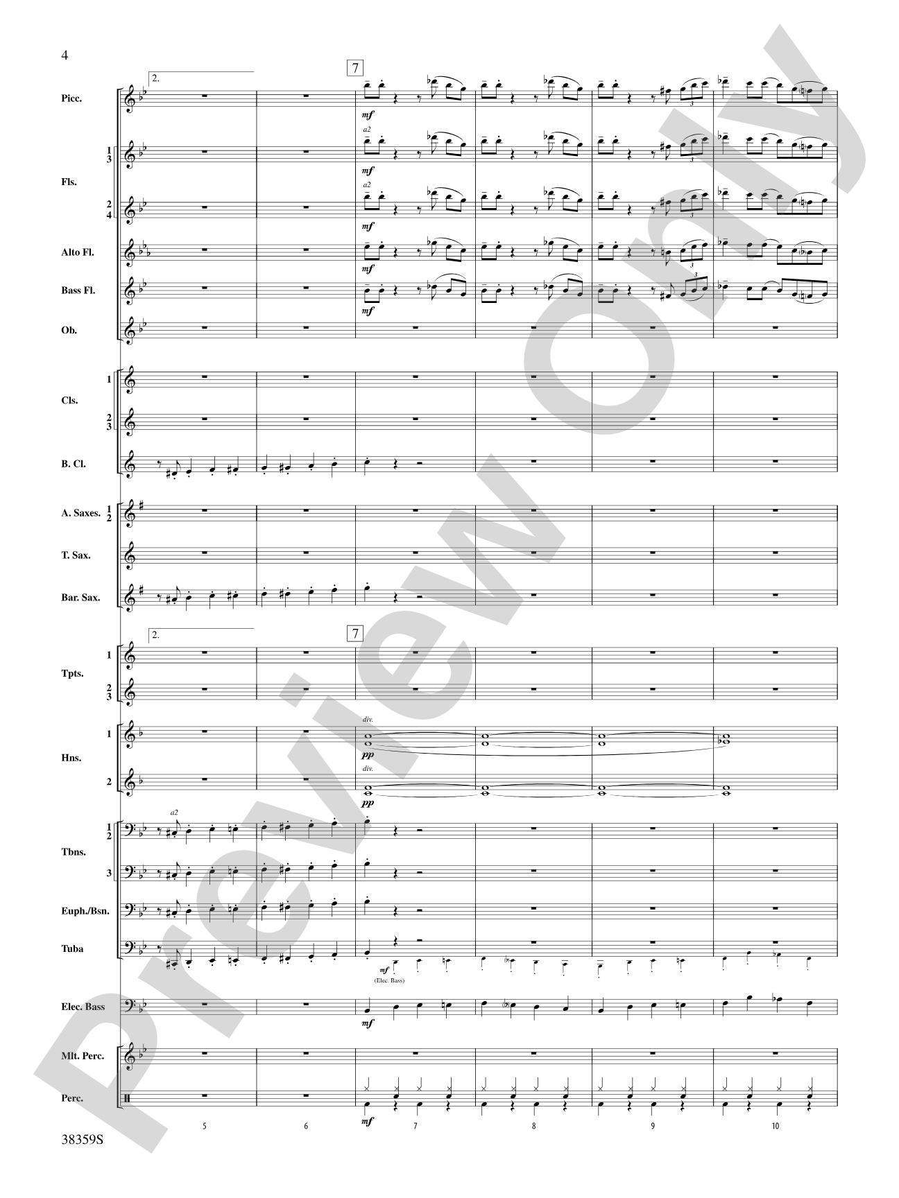 Those Fabulous Flutes: Concert Band Conductor Score & Parts