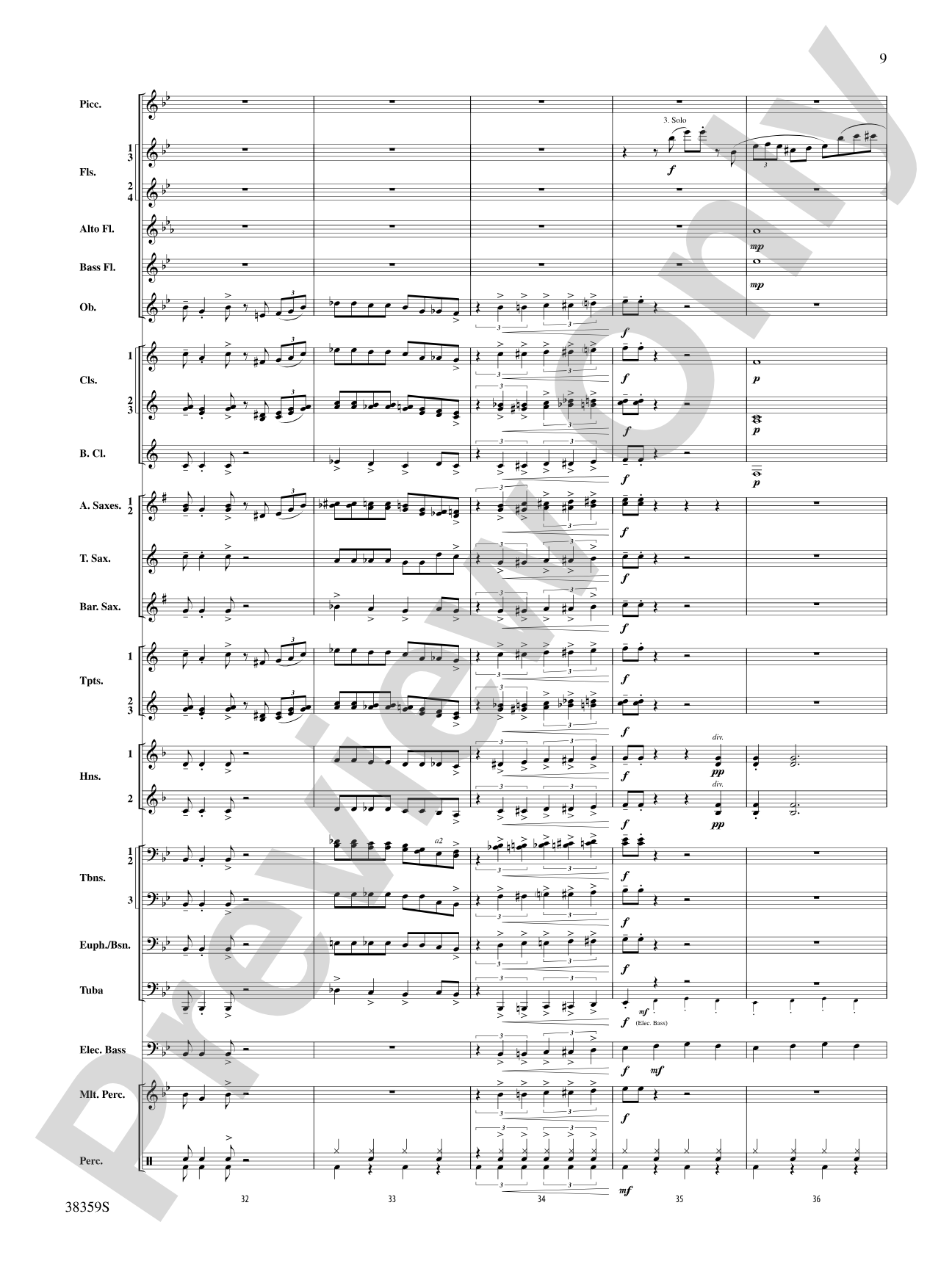 Those Fabulous Flutes: Concert Band Conductor Score & Parts