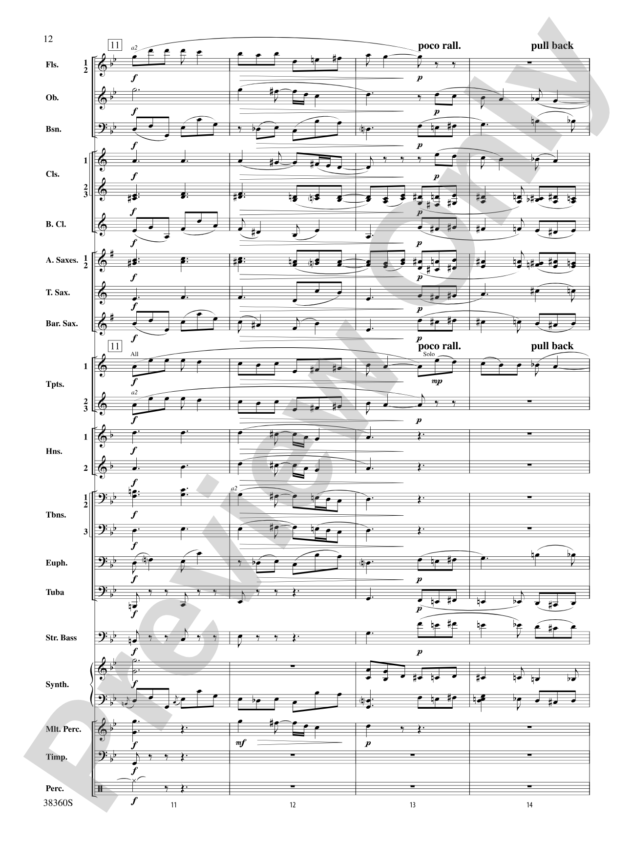 Tonadillas Suite: Concert Band Conductor Score & Parts