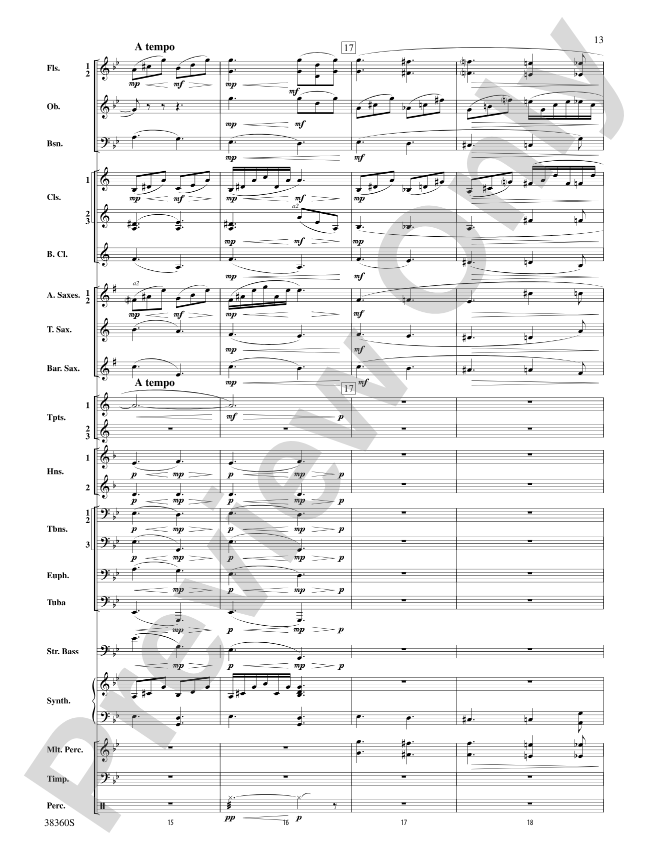 Tonadillas Suite: Concert Band Conductor Score & Parts