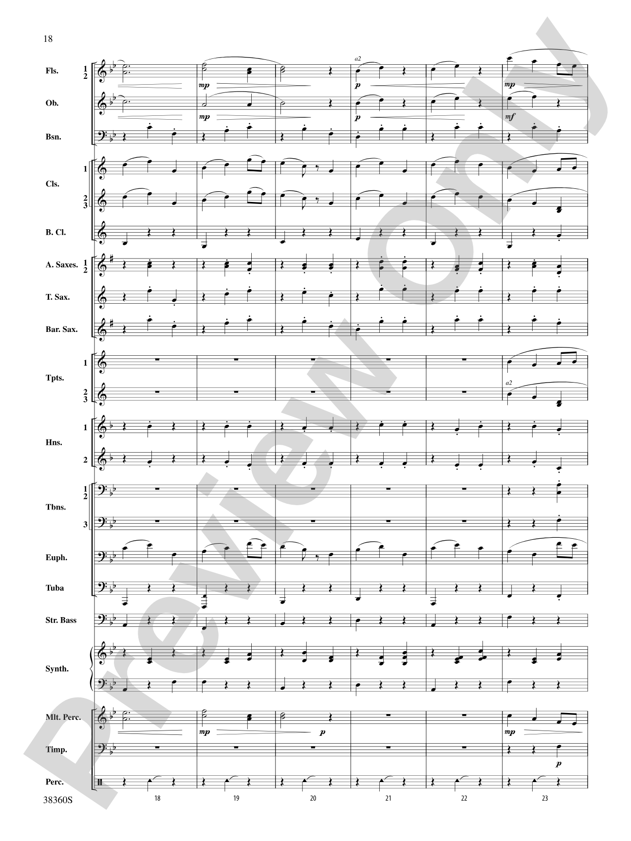 Tonadillas Suite: Concert Band Conductor Score & Parts