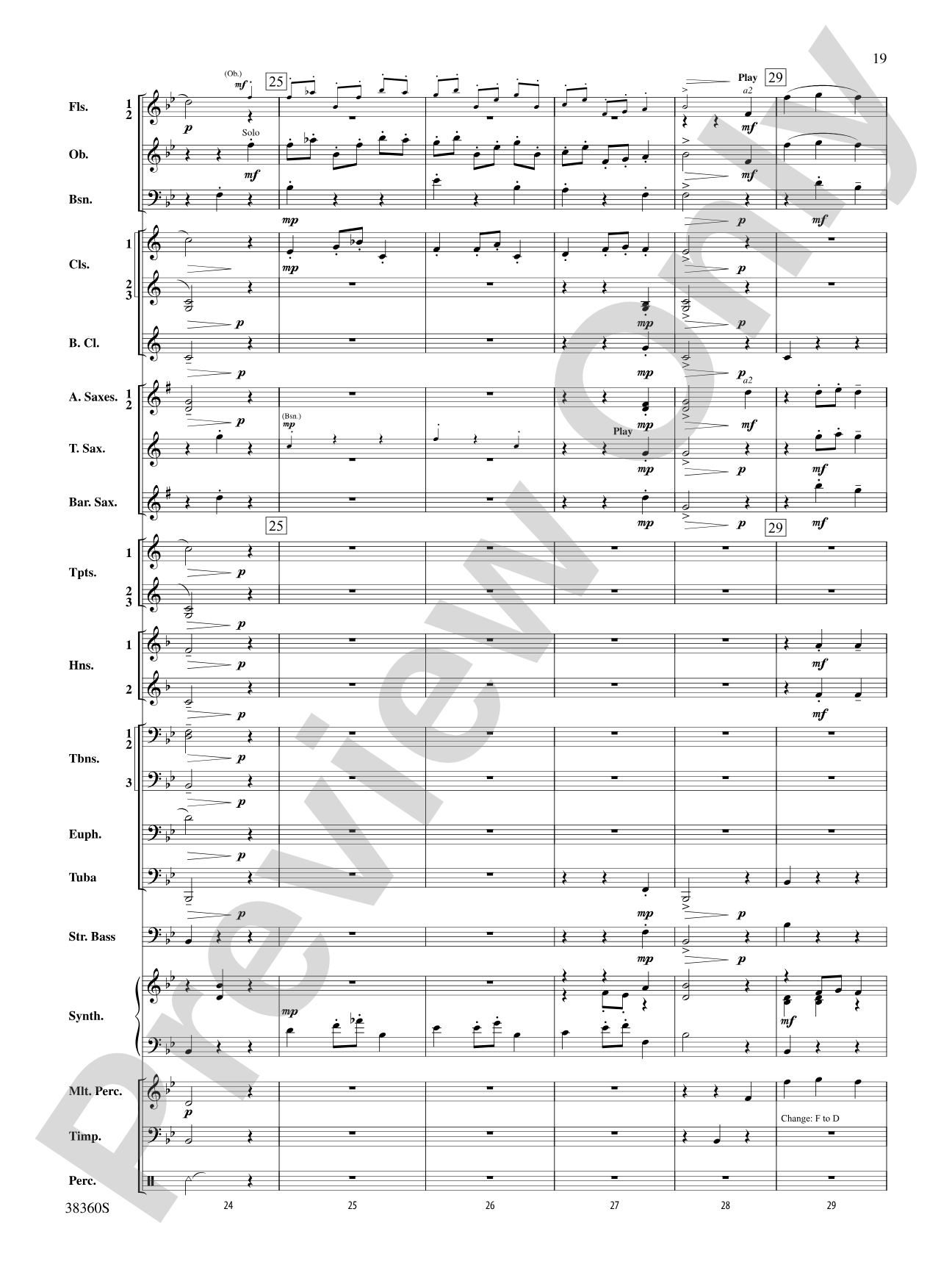 Tonadillas Suite: Concert Band Conductor Score & Parts