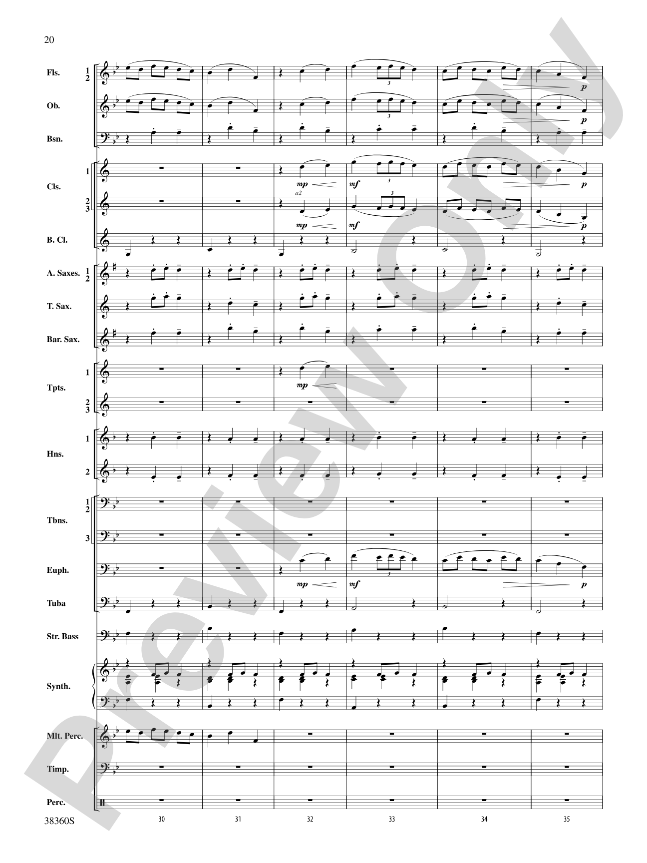 Tonadillas Suite: Concert Band Conductor Score & Parts