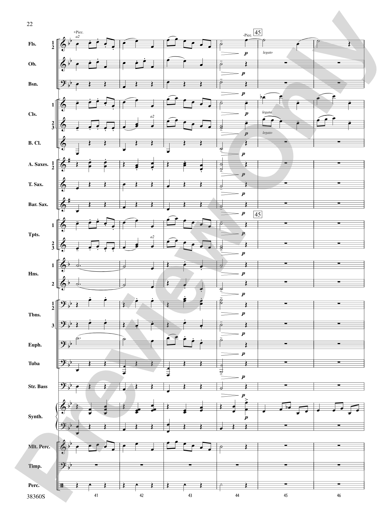 Tonadillas Suite: Concert Band Conductor Score & Parts